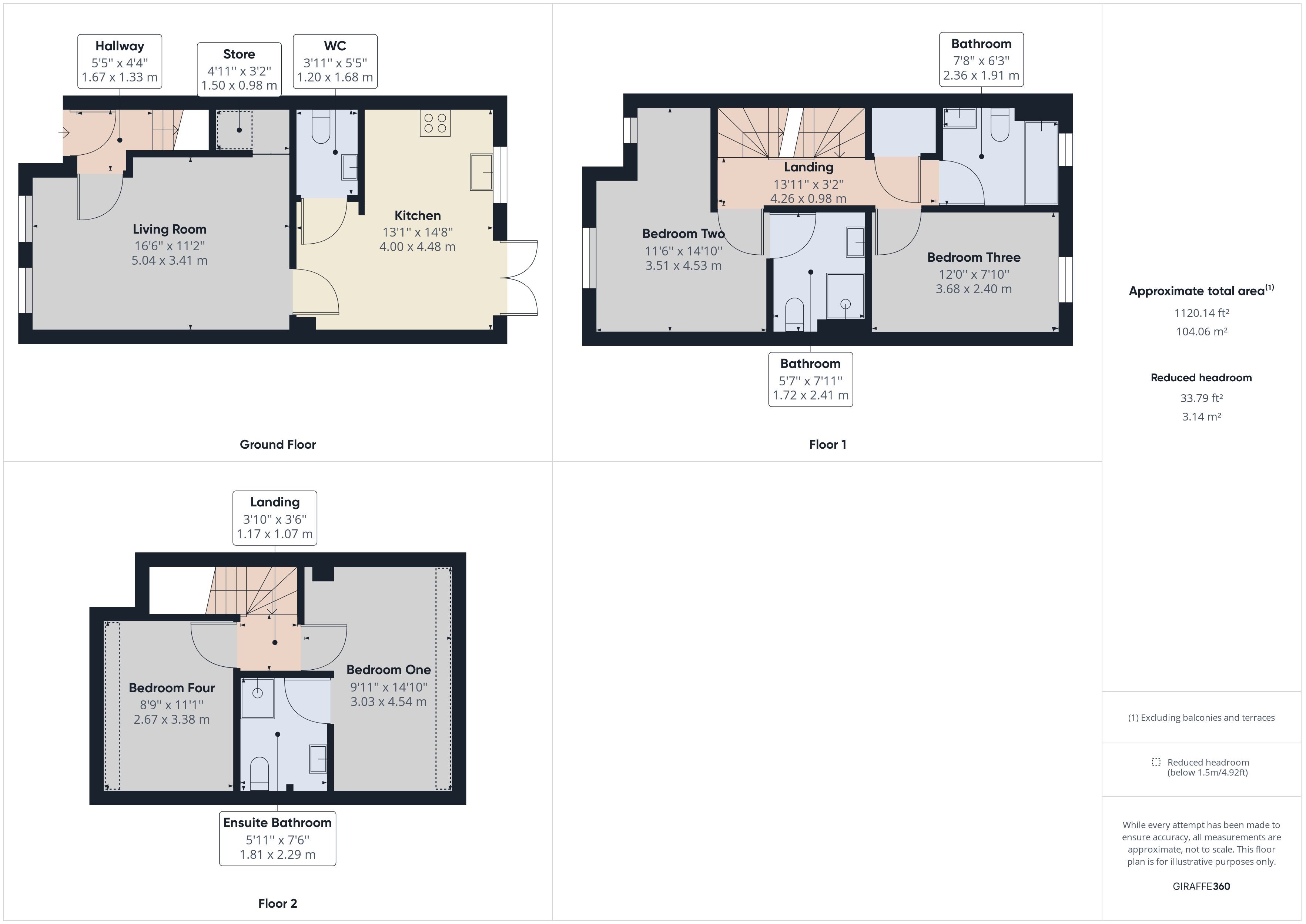 4 bed town house to rent in Sytchmill  Way, Stoke-on-Trent - Property floorplan