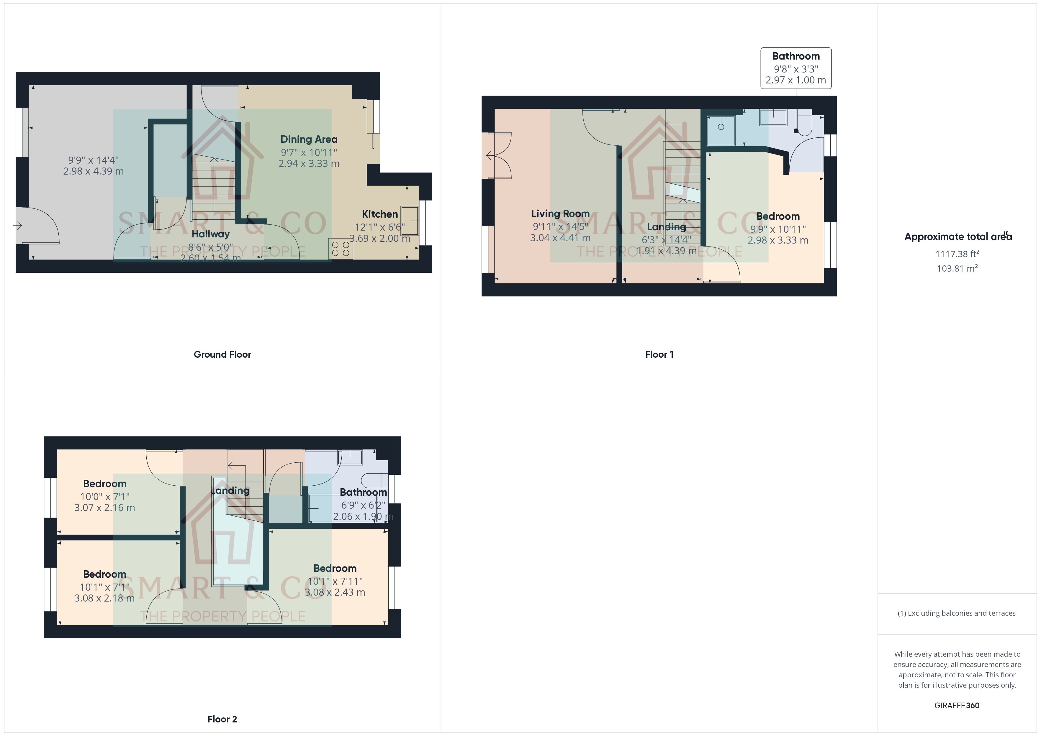 4 bed house for sale in Windlass  Square, Stoke-on-Trent - Property floorplan