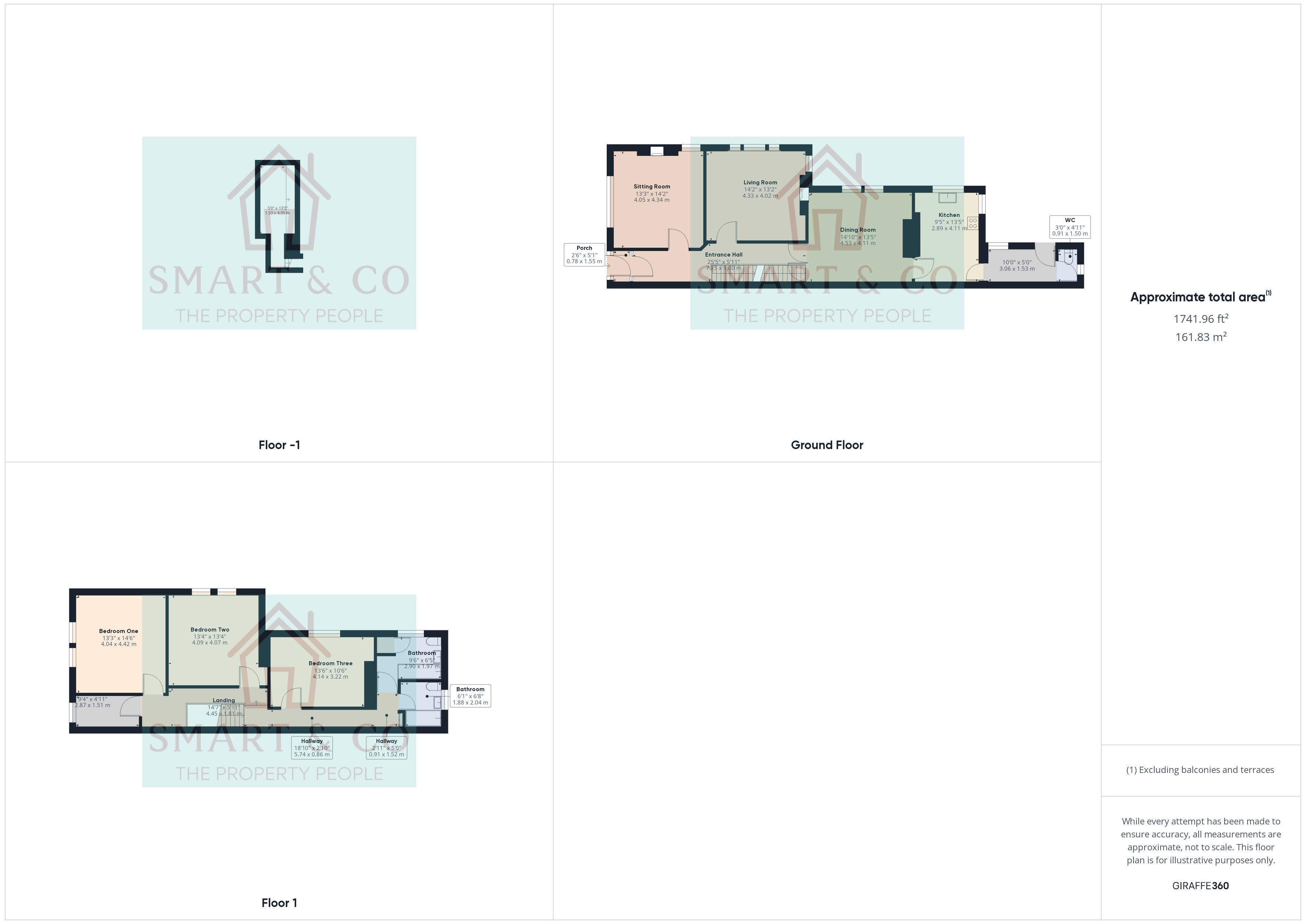 4 bed semi-detached house for sale in Clay Lake, Endon - Property floorplan