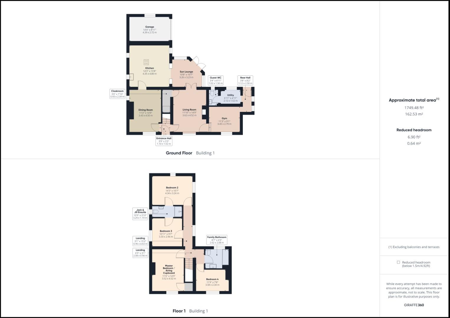 4 bed detached house for sale in The  Fountain, Station Road - Property floorplan