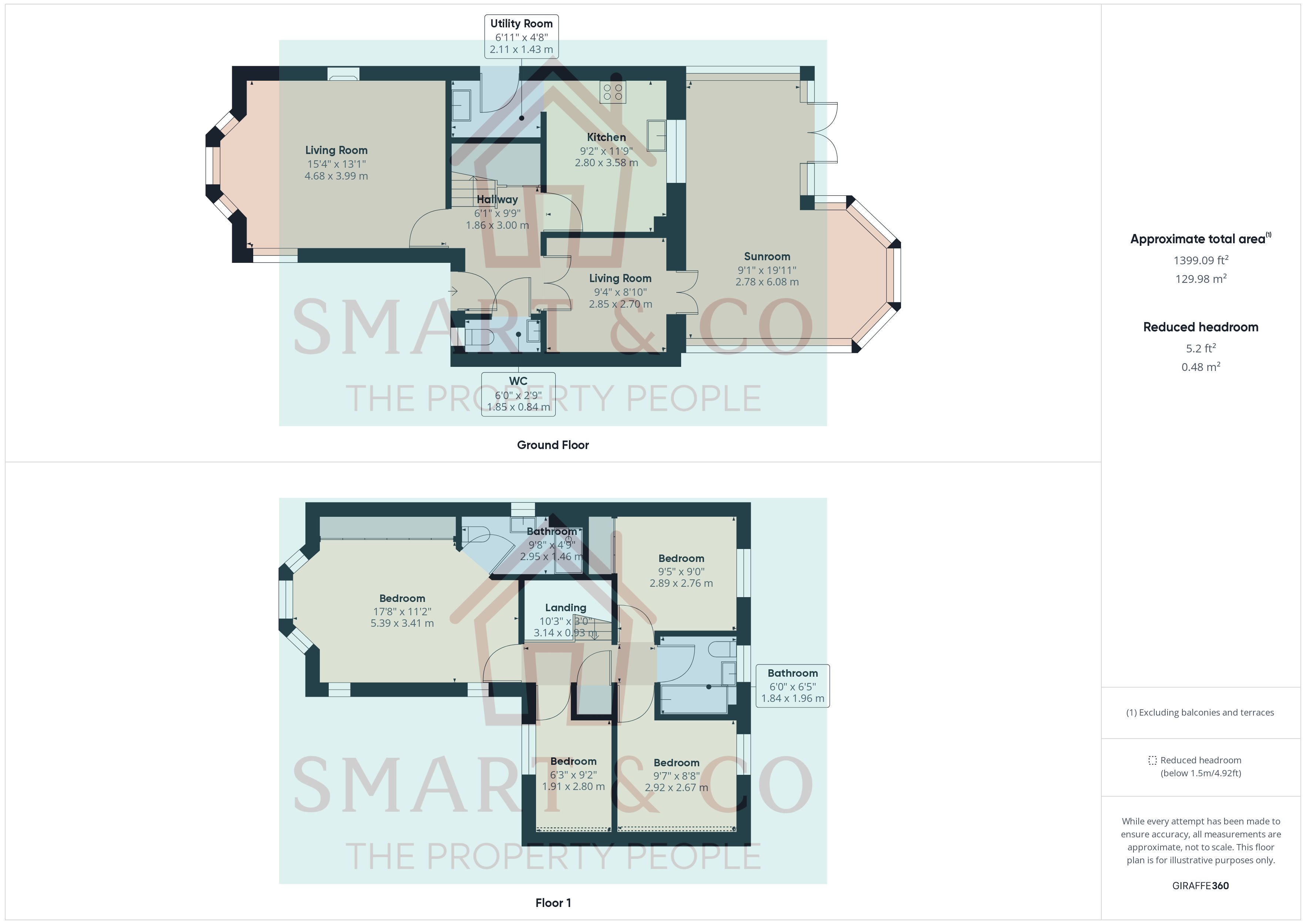 4 bed detached house for sale in Tudor Rose Way - Property floorplan