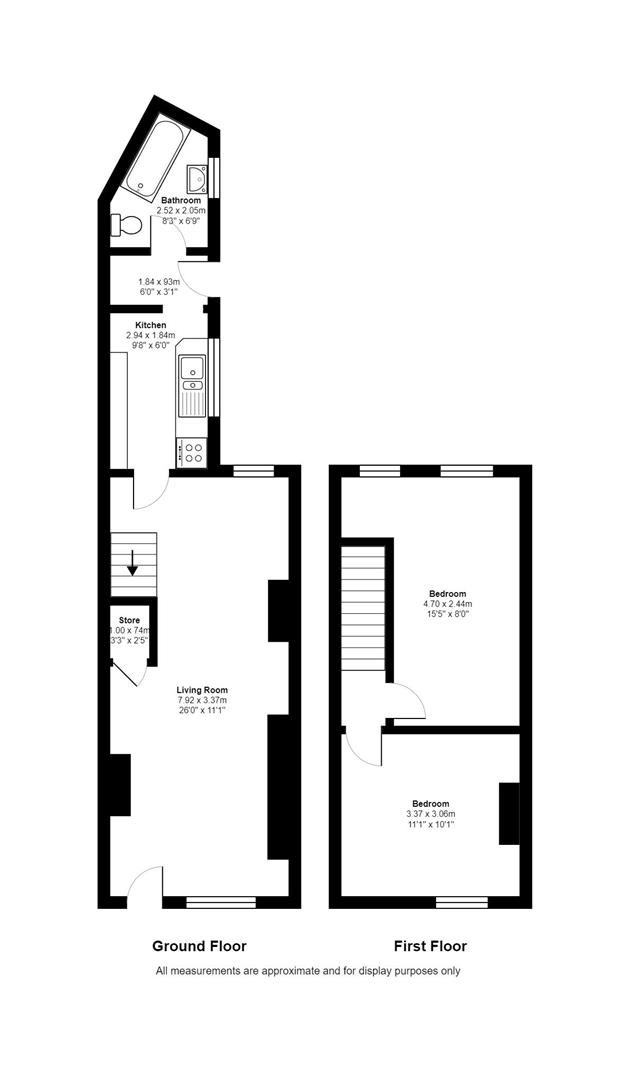 2 bed terraced house to rent in Kirby  Street, Stoke-on-Trent  - Property Image 10