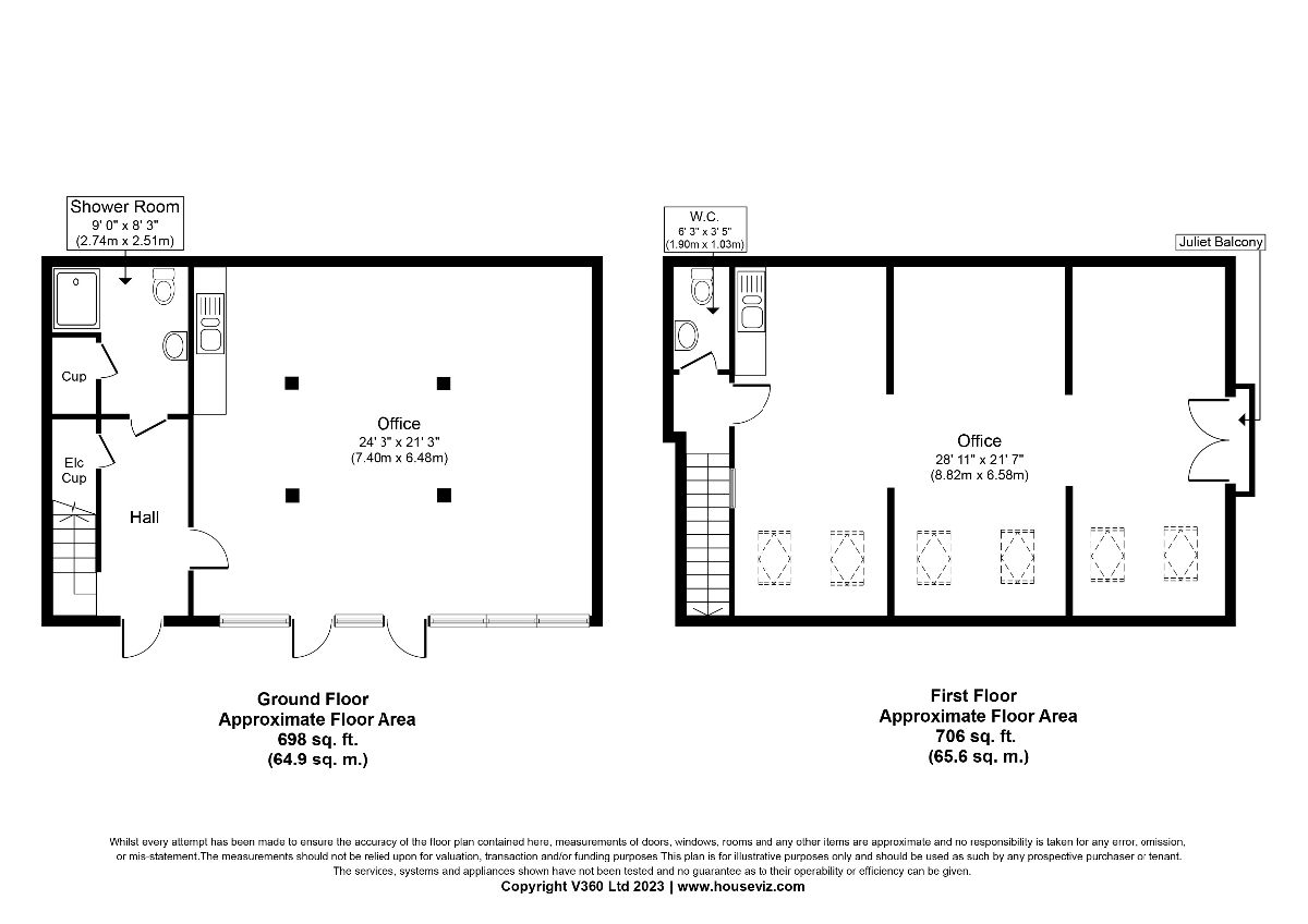 Office to rent in Back Lane, Bowerchalke - Property floorplan