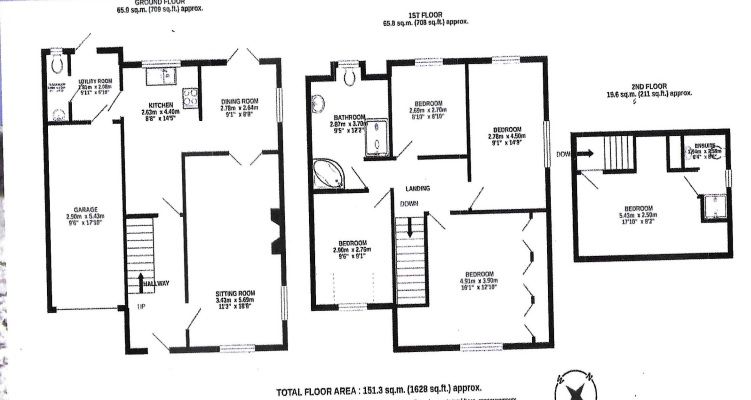 5 bed semi-detached house to rent in High Street, Warminster - Property floorplan
