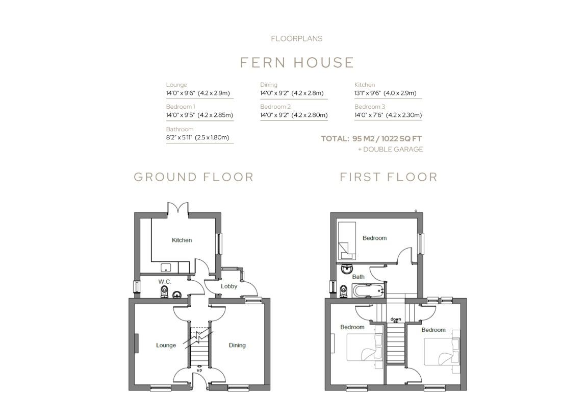 3 bed detached house to rent in Russell Street, Wilton - Property floorplan