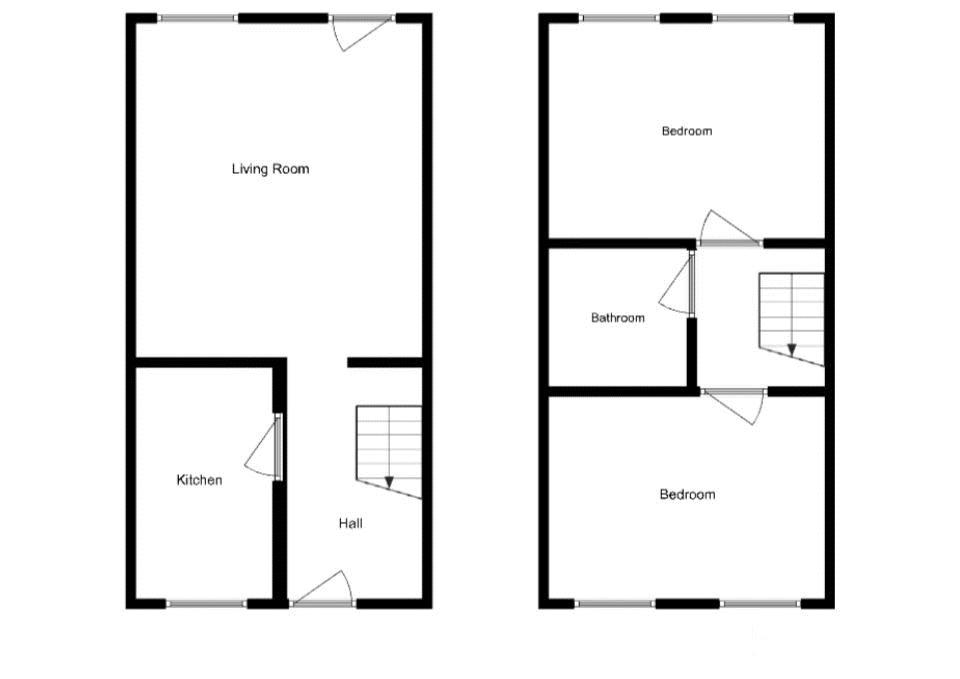 2 bed house to rent in Cedar Court, Martock - Property floorplan