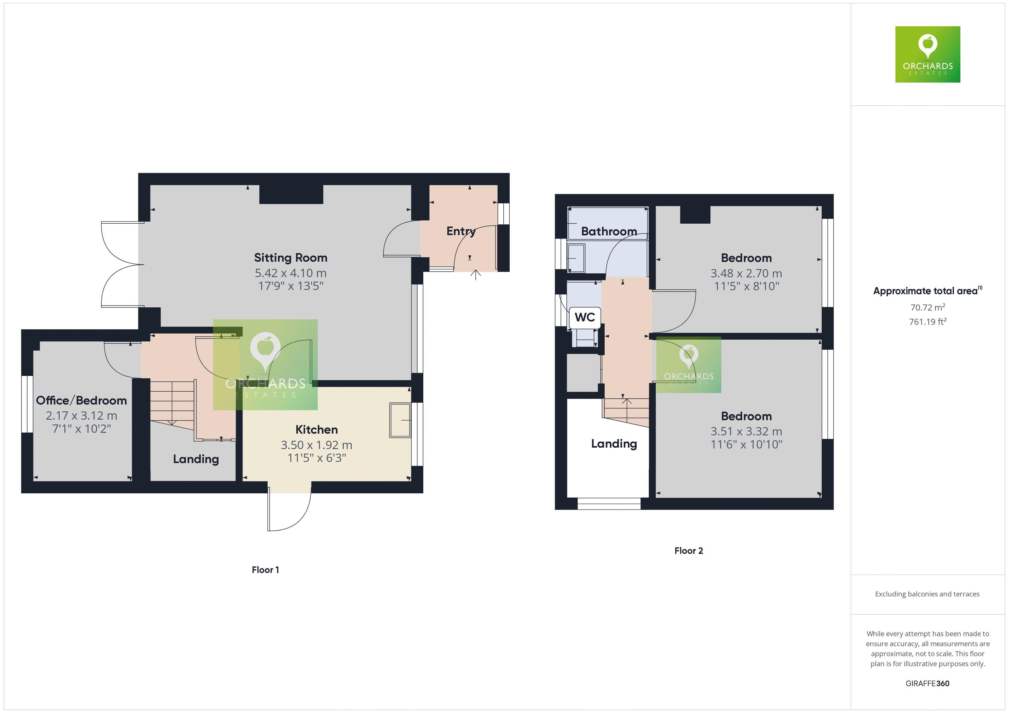 3 bed house to rent in Prigg Lane, South Petherton - Property floorplan