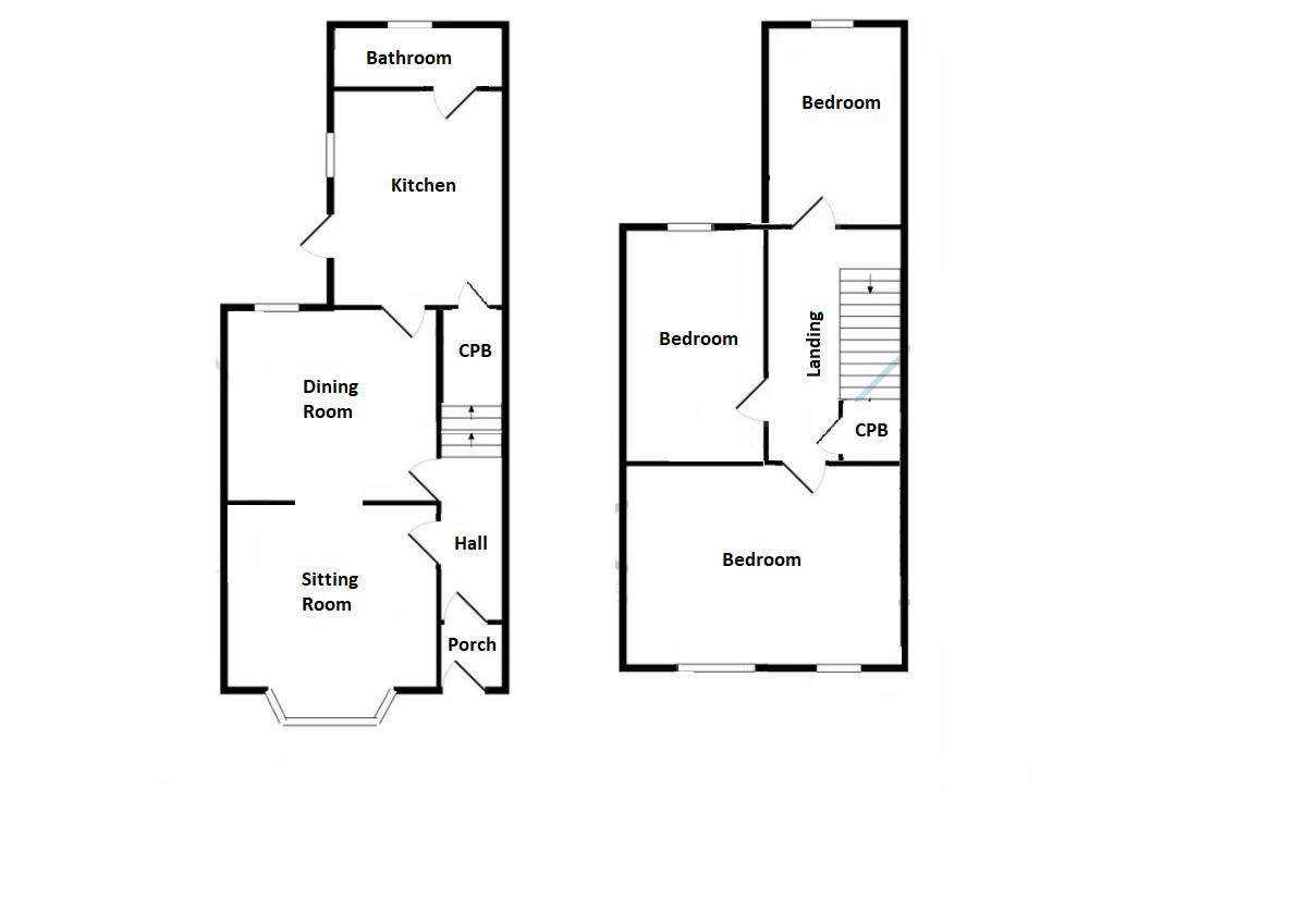 3 bed house to rent in Huish, Yeovil - Property floorplan