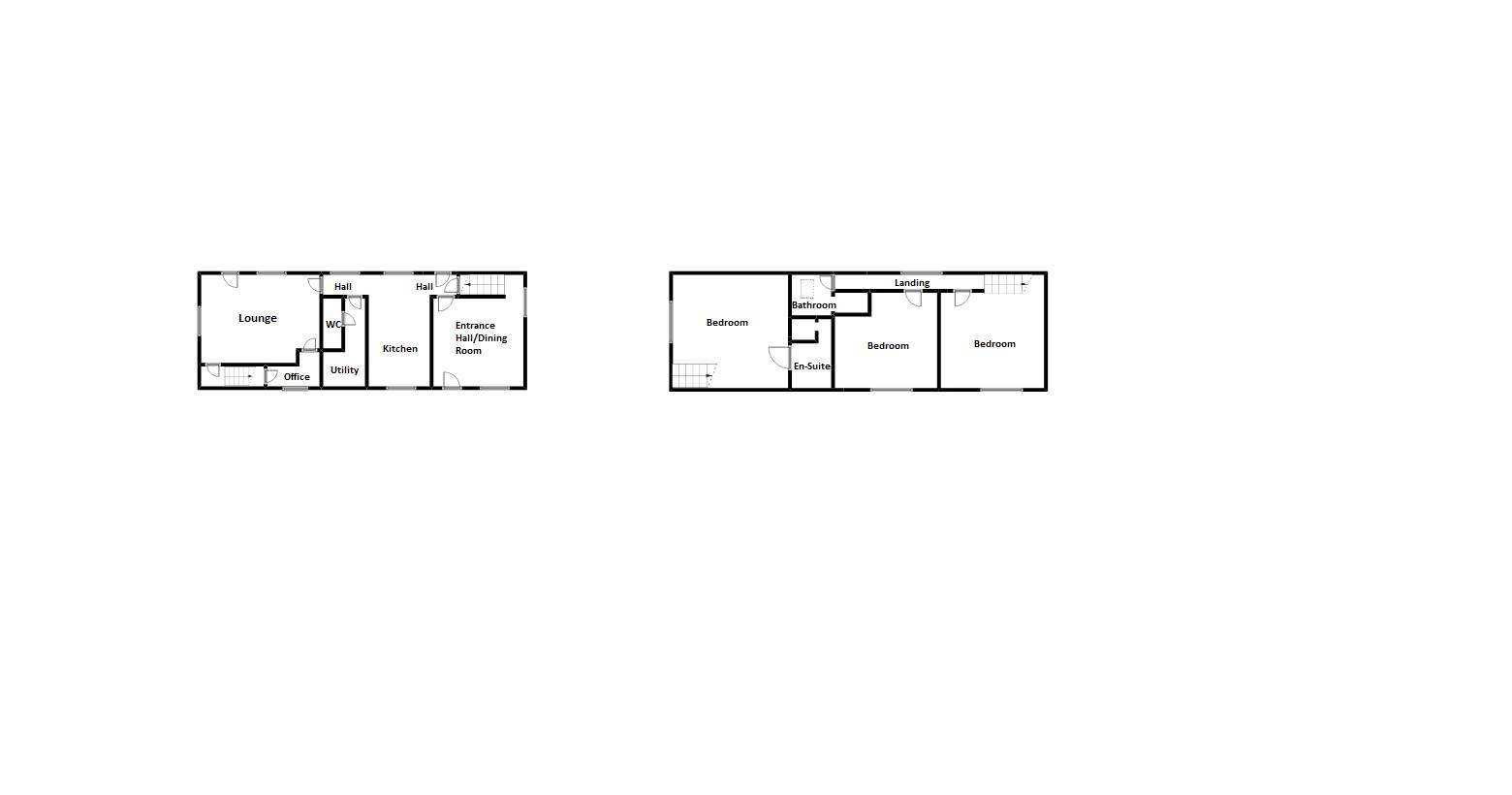 3 bed house to rent, Merriott - Property floorplan