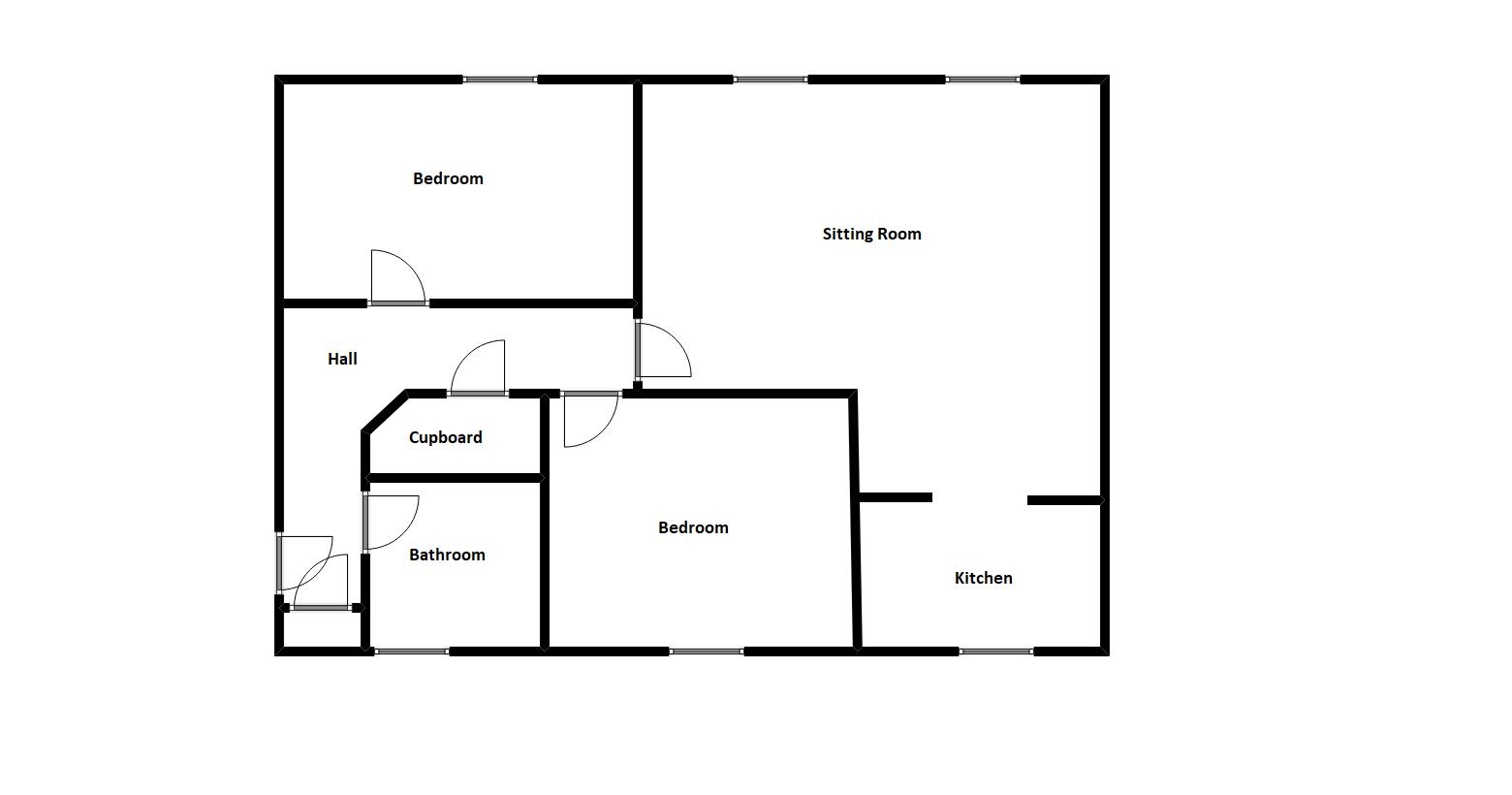 2 bed to rent in Vincent Way, Martock - Property floorplan
