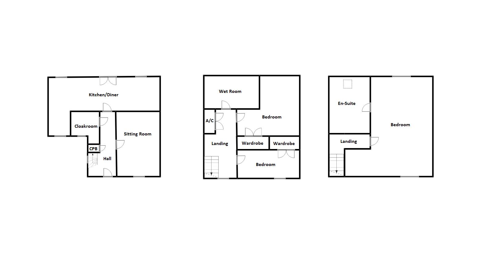 3 bed to rent in North Street, South Petherton - Property floorplan