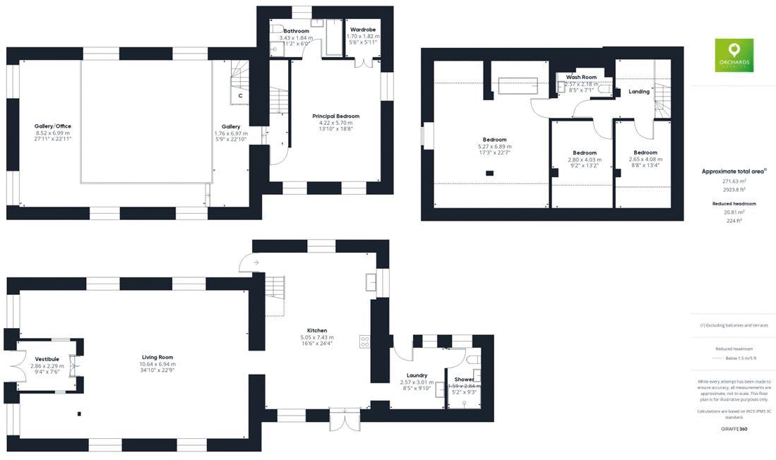 4 bed house for sale in Chapel Road, Isle Abbotts - Property floorplan