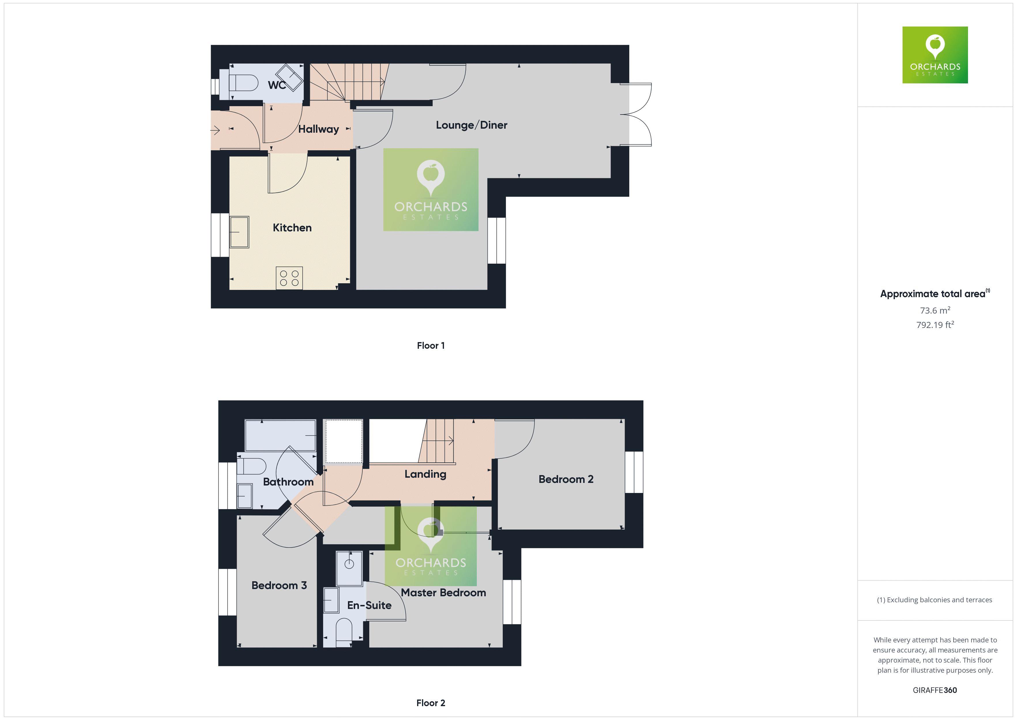 3 bed house to rent in Vincent Way, Martock - Property floorplan