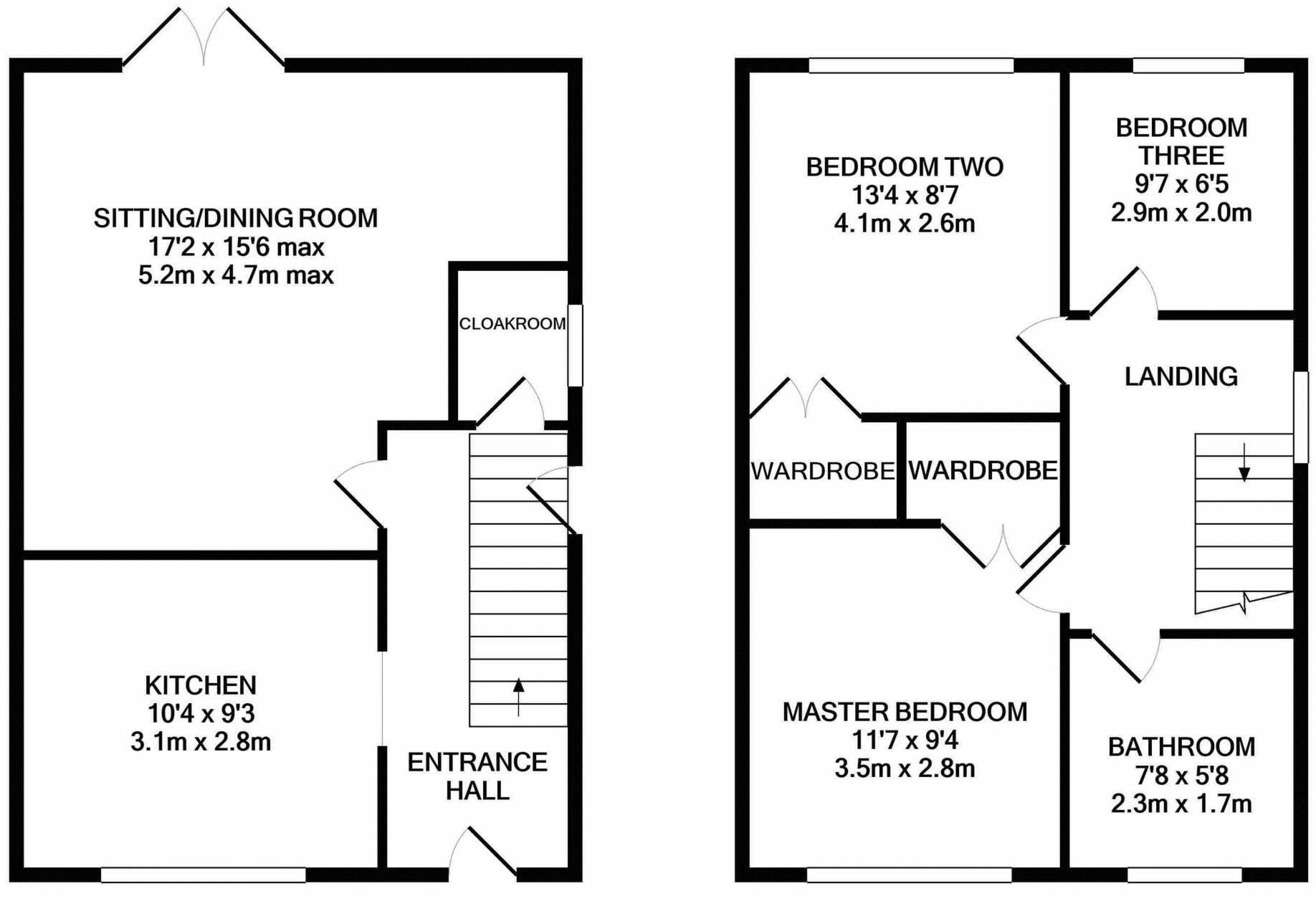 3 bed house for sale in Southcombe Way, Tintinhull - Property floorplan