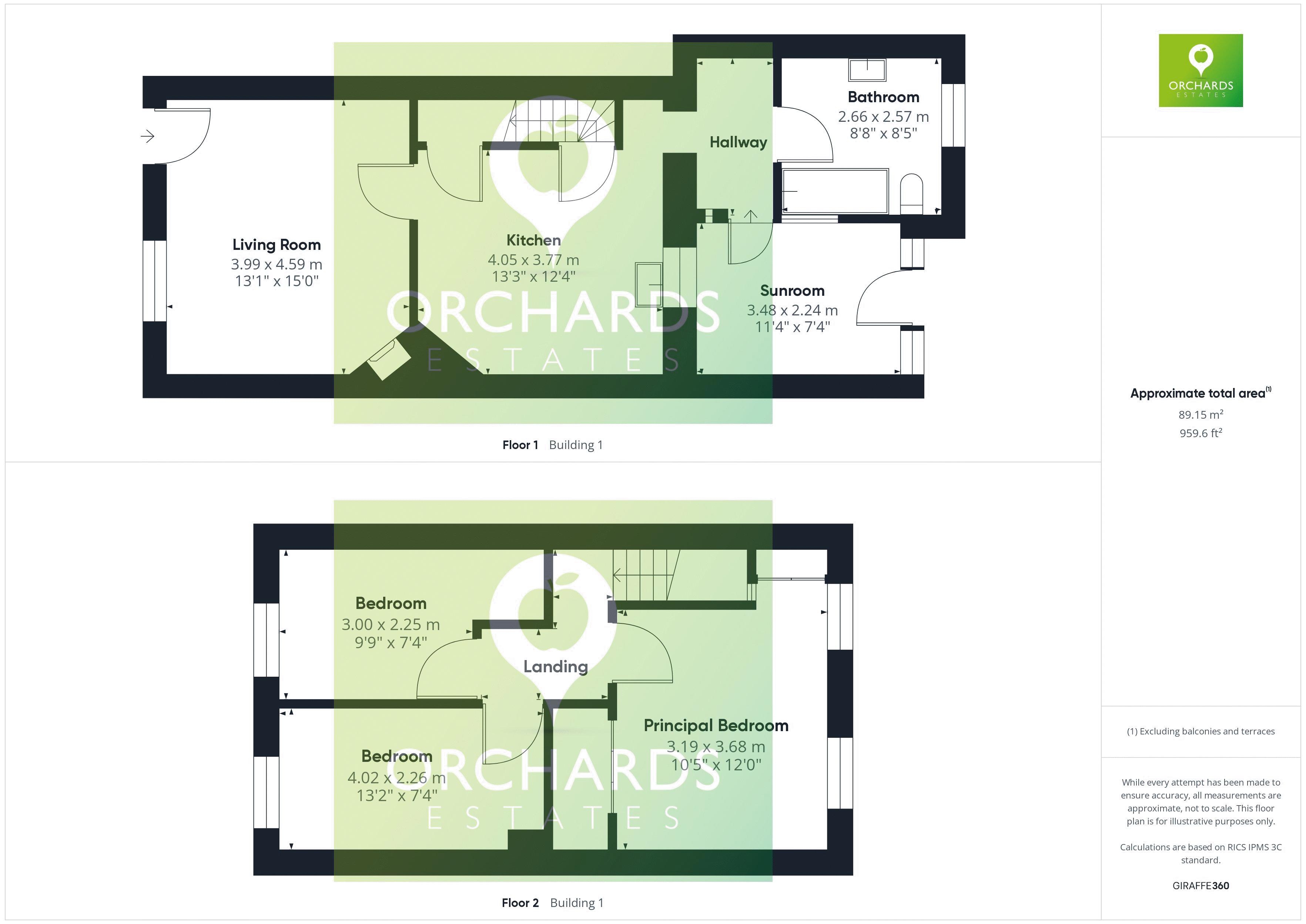 3 bed cottage for sale in Parrett Cottages, Martock - Property floorplan