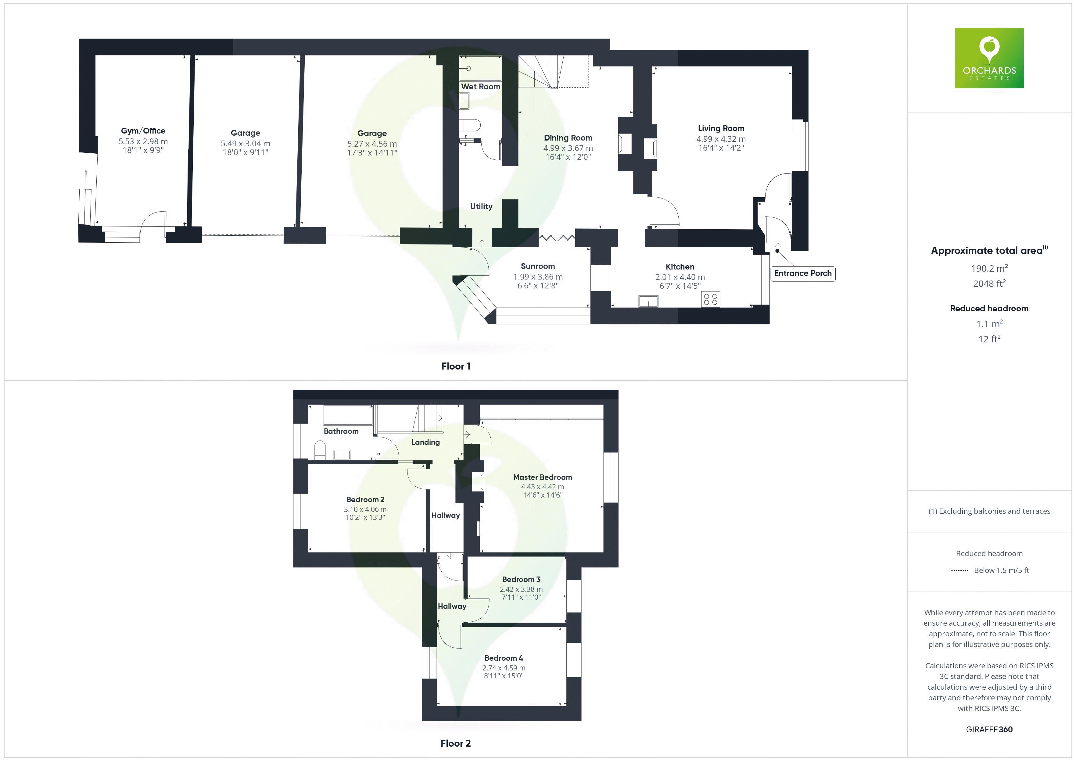 4 bed house for sale in High Street, Stoke-Sub-Hamdon - Property floorplan