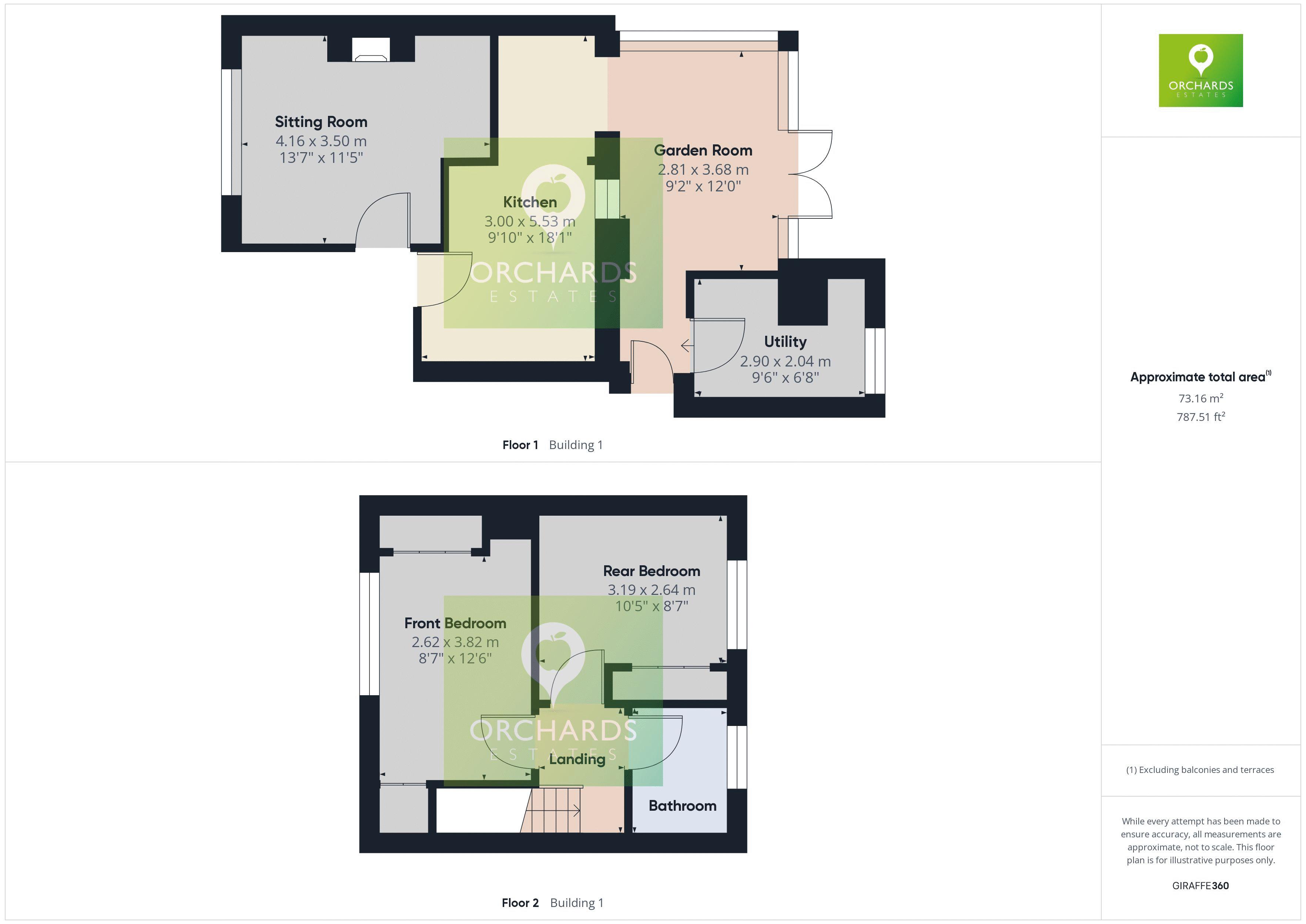 2 bed house for sale in Westend View, South Petherton - Property floorplan