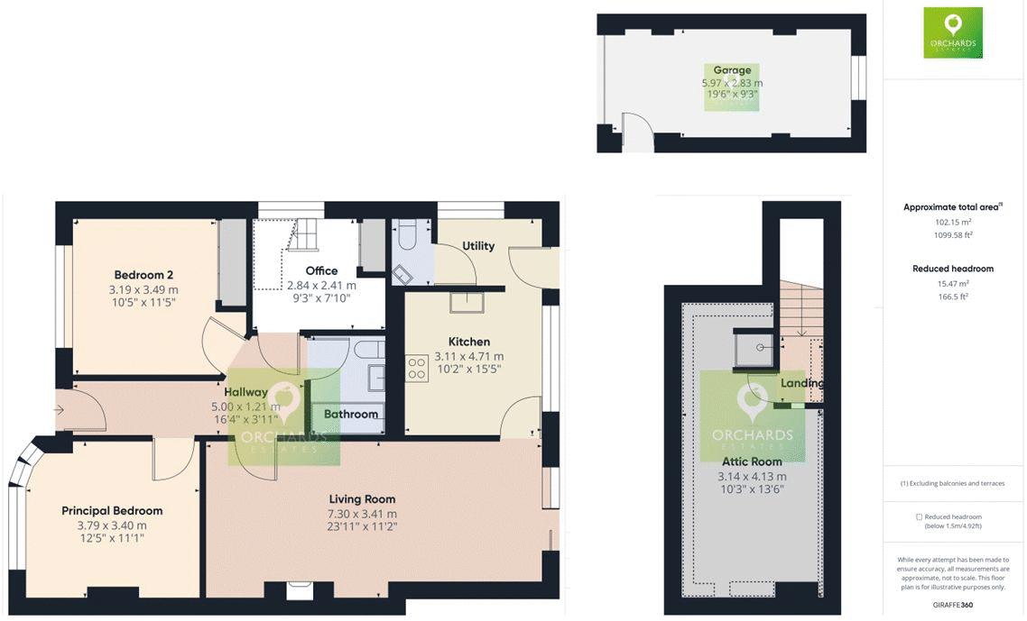 3 bed bungalow for sale in Westbourne Grove, Yeovil - Property floorplan