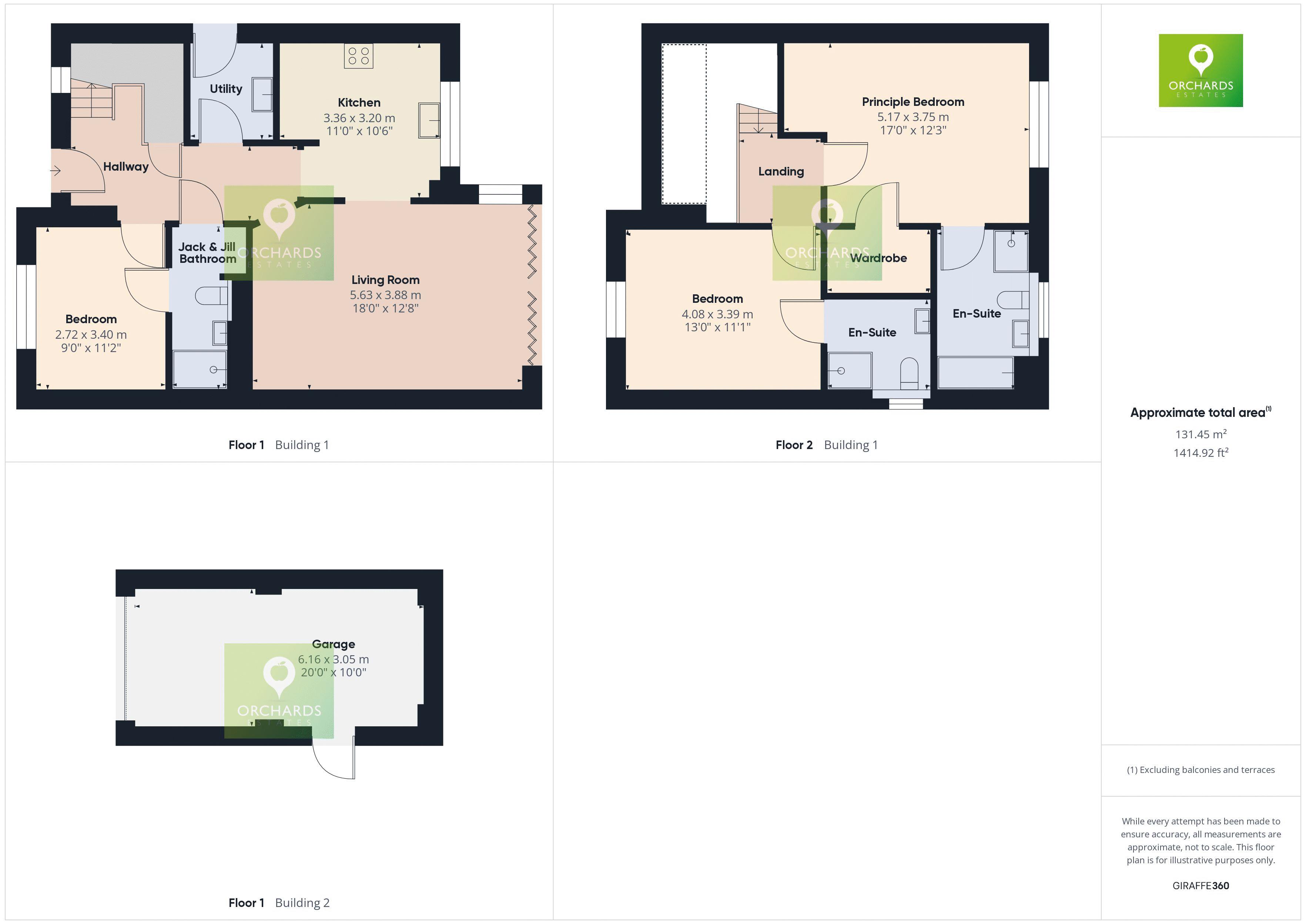 3 bed house for sale in Westmead Close, Stoke Sub Hamdon - Property floorplan