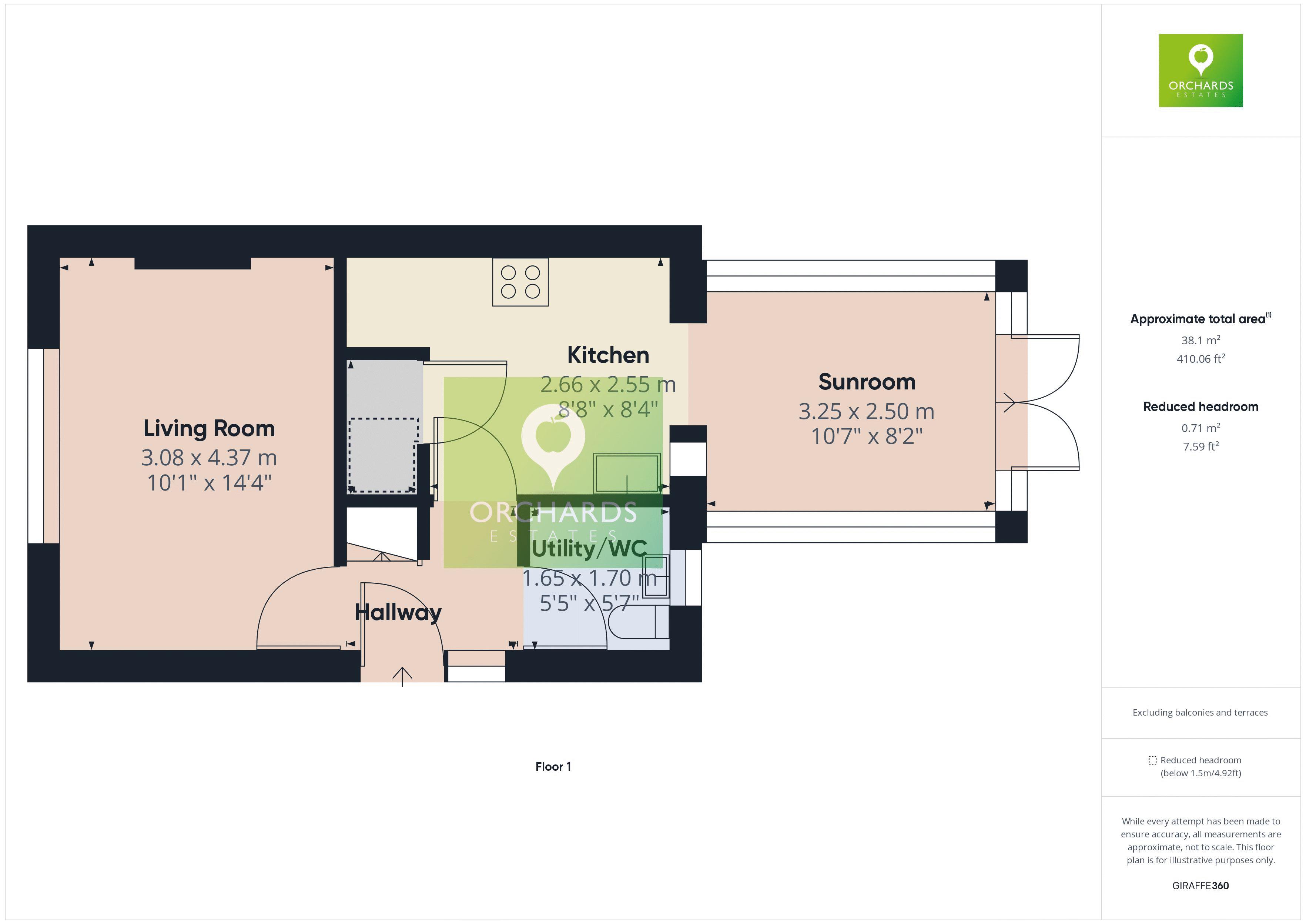 3 bed house to rent in Beech Road, Martock - Property floorplan