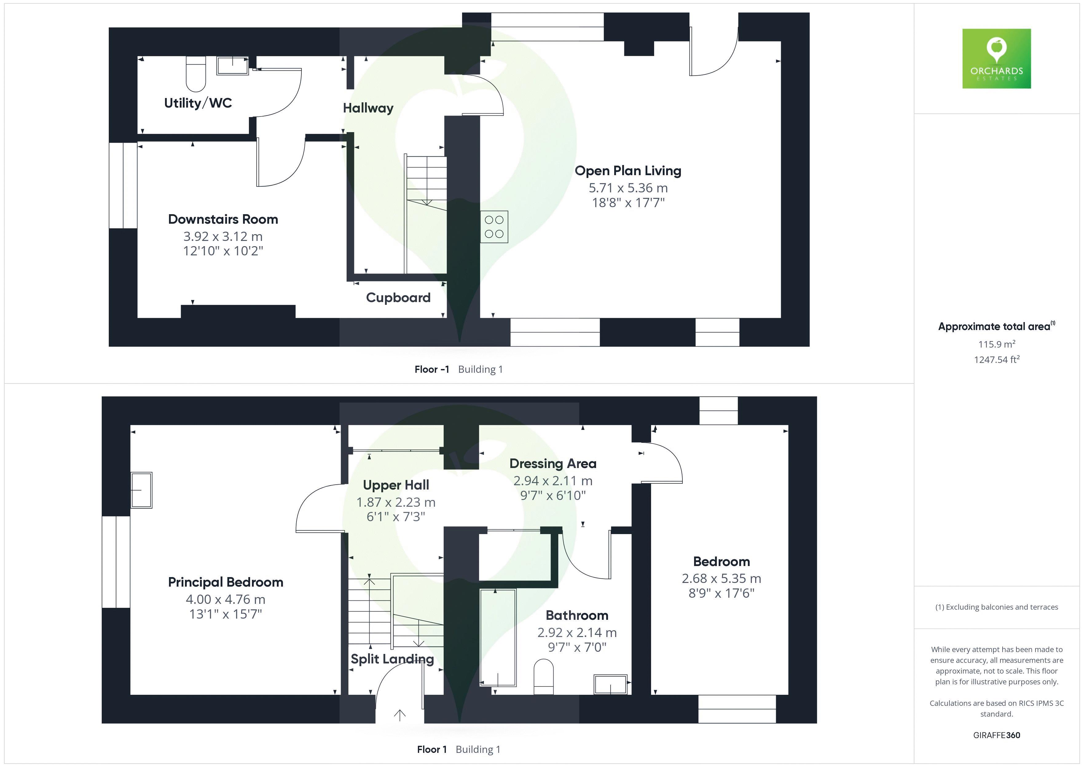 3 bed for sale in Speke Close, Ilminster - Property floorplan