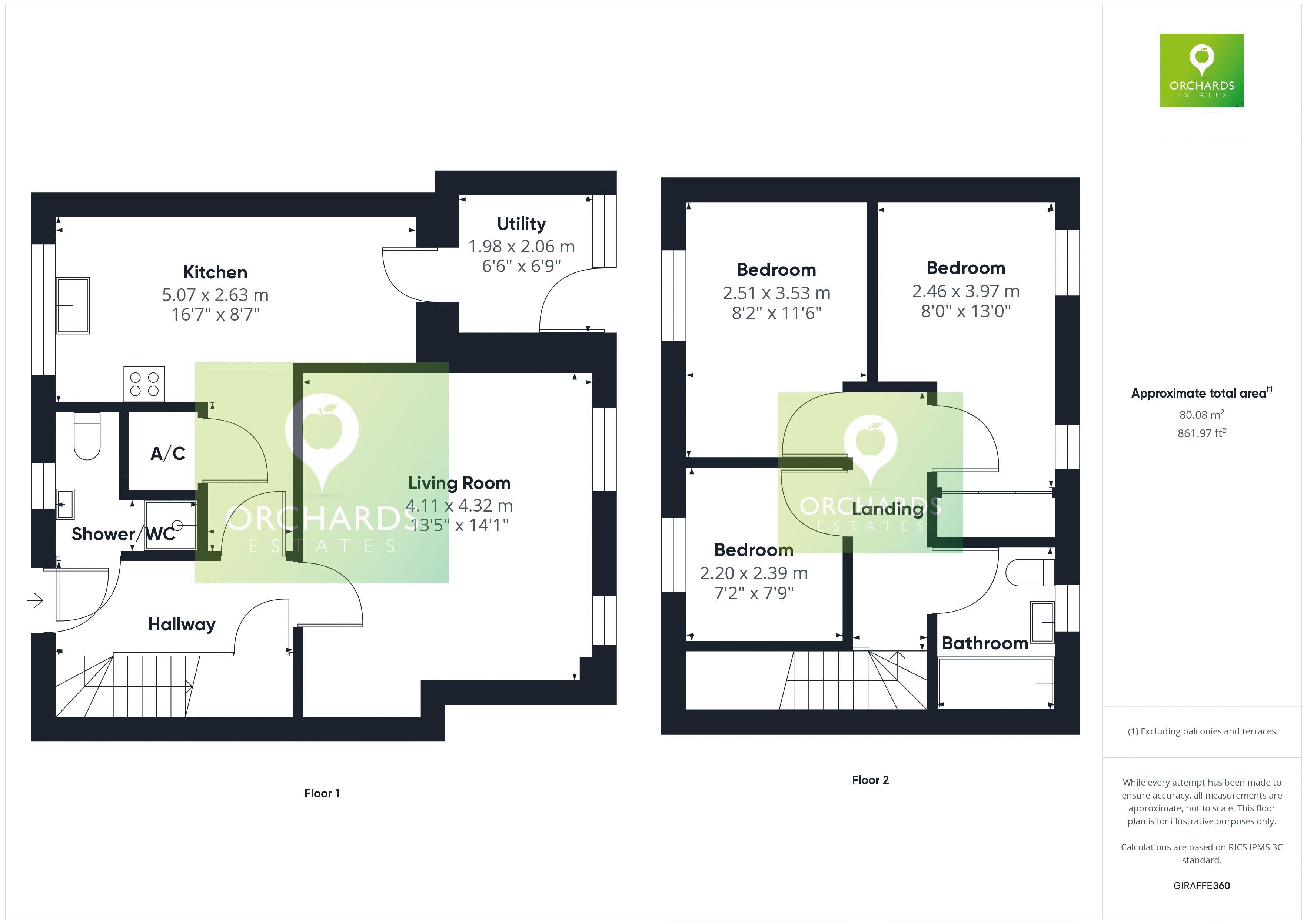 3 bed house for sale in High Street, Queen Camel - Property floorplan