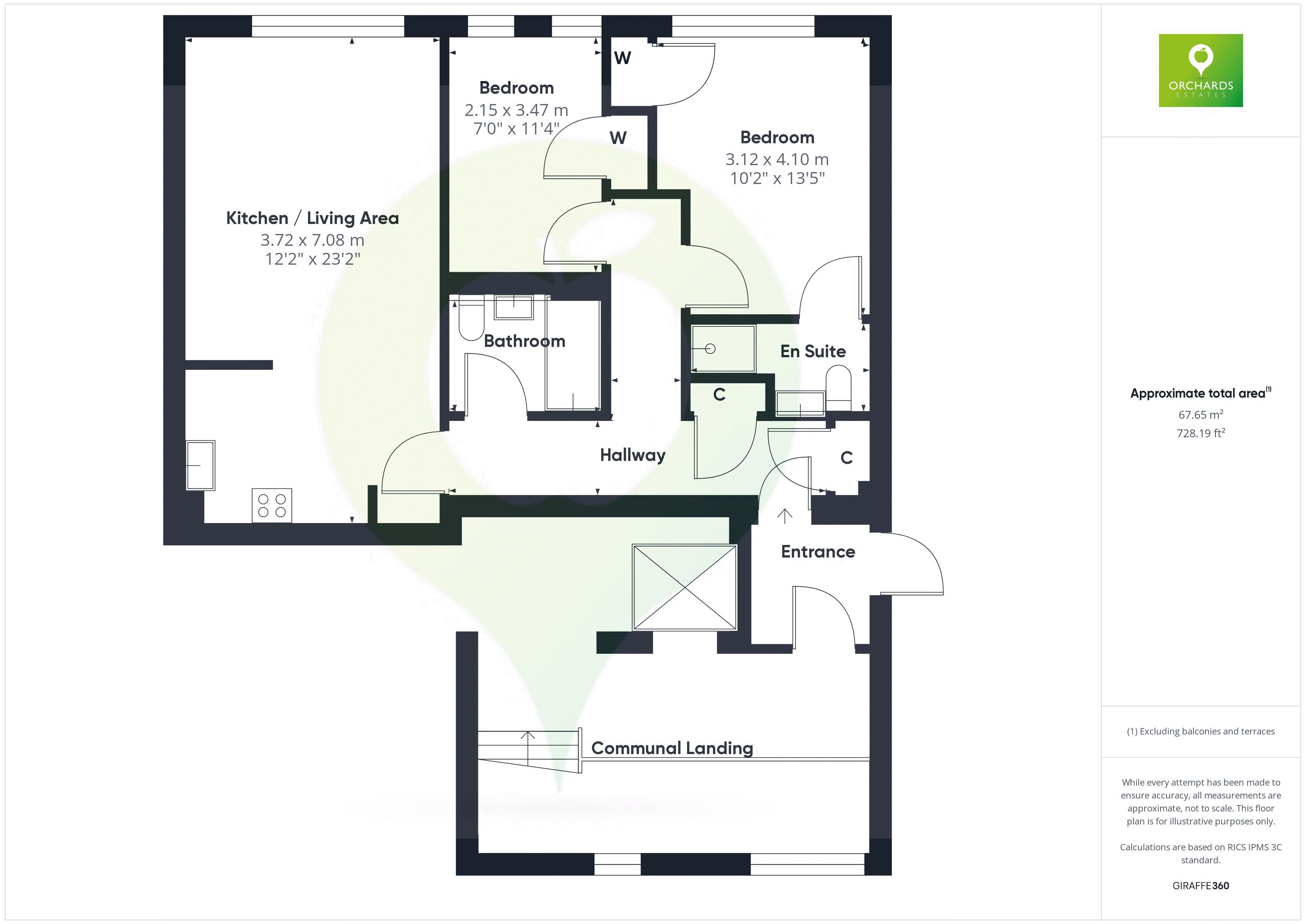 2 bed for sale in High Street, West Coker - Property floorplan