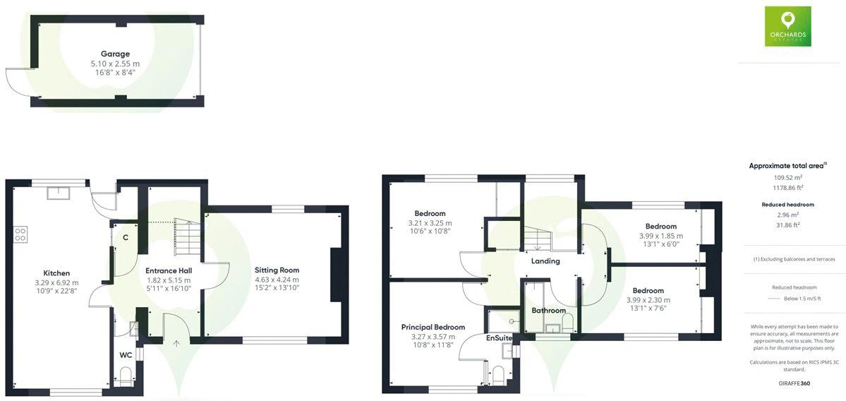 4 bed house to rent in Hinton Close, Hinton St. George - Property floorplan