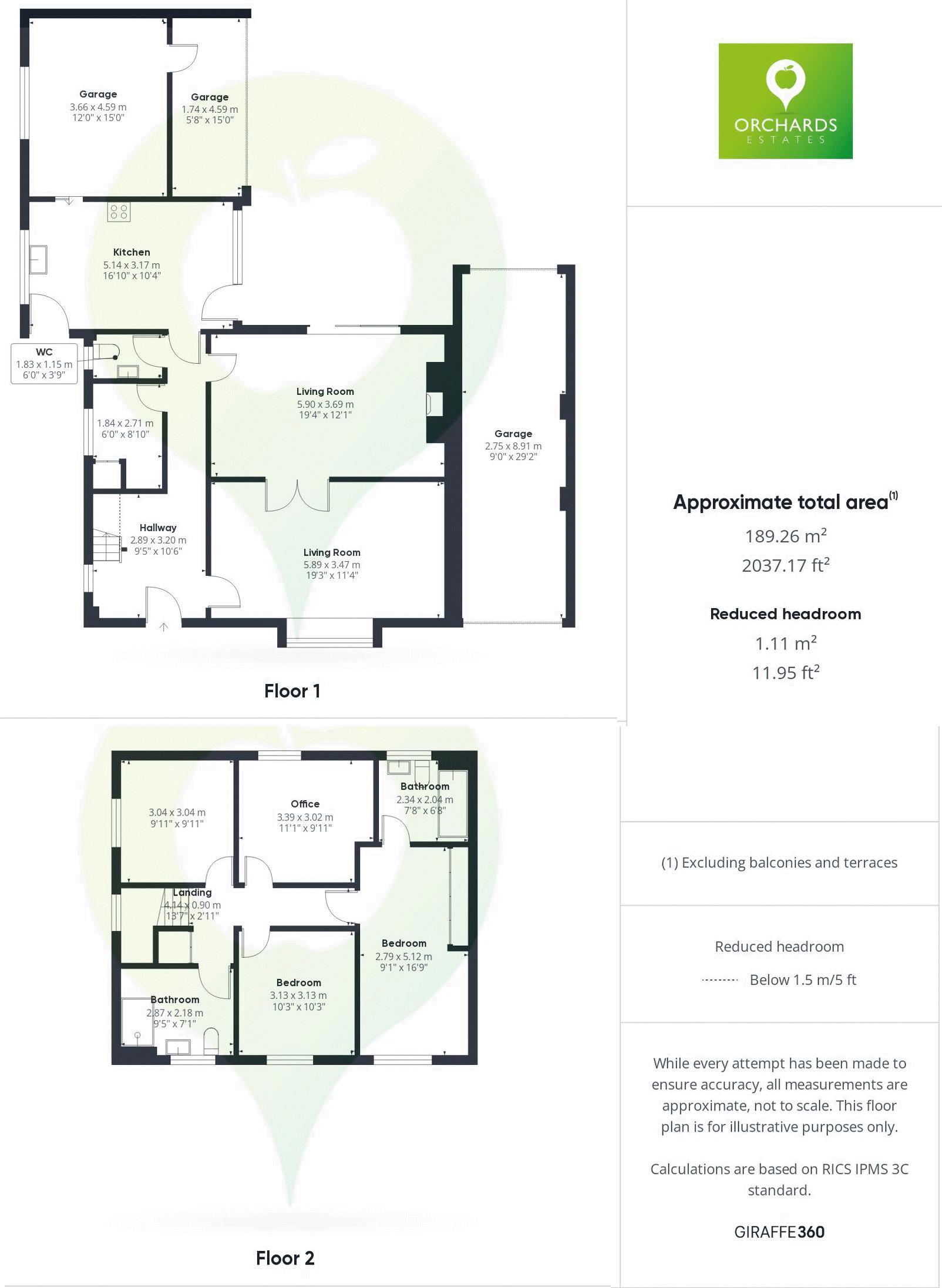 4 bed house for sale in Coles Lane, South Petherton - Property floorplan