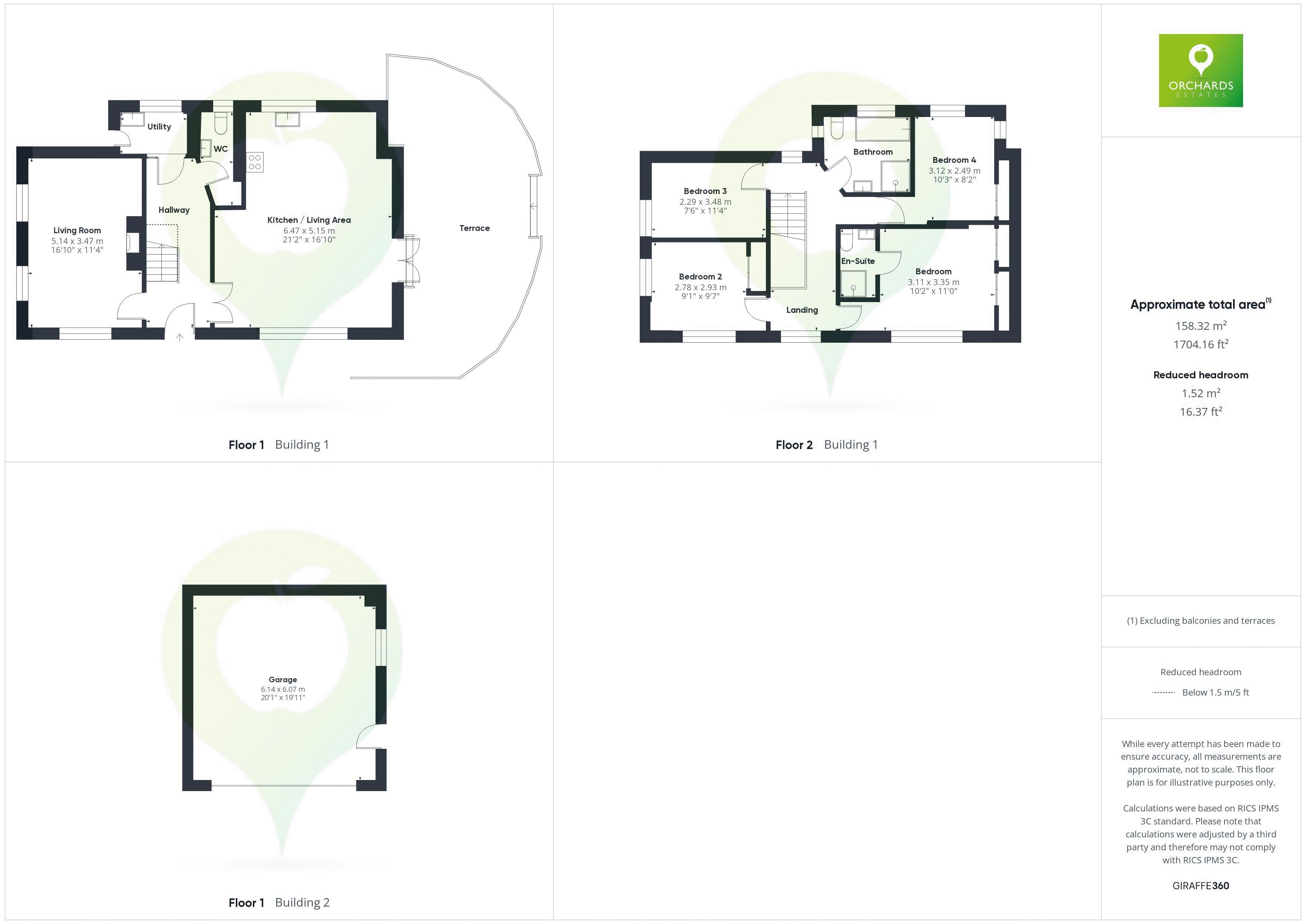 4 bed house for sale in North Street, South Petherton - Property floorplan