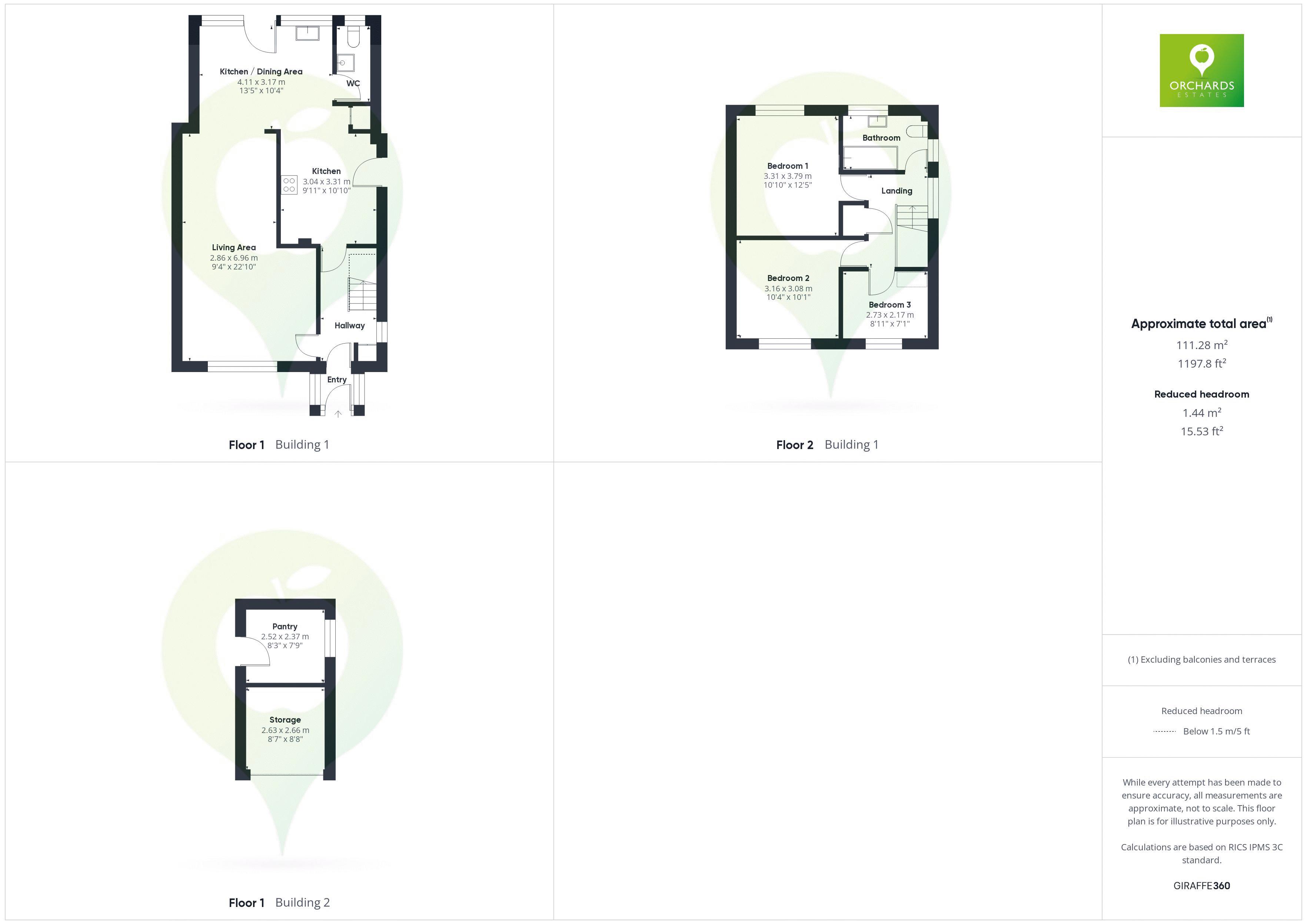 3 bed house to rent in West Street, South Petherton - Property floorplan