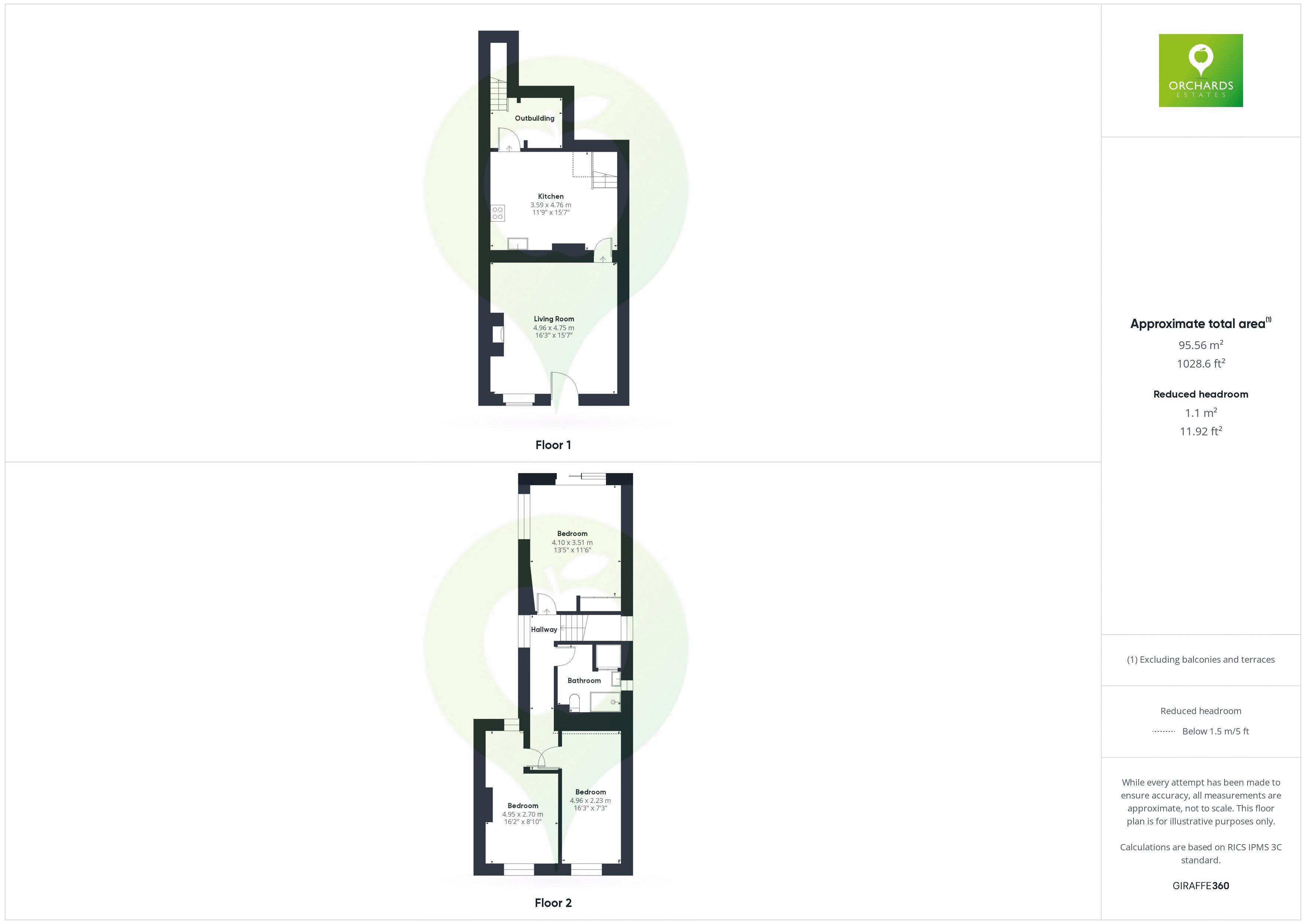3 bed cottage for sale in Higher Street, Norton-Sub-Hamdon - Property floorplan