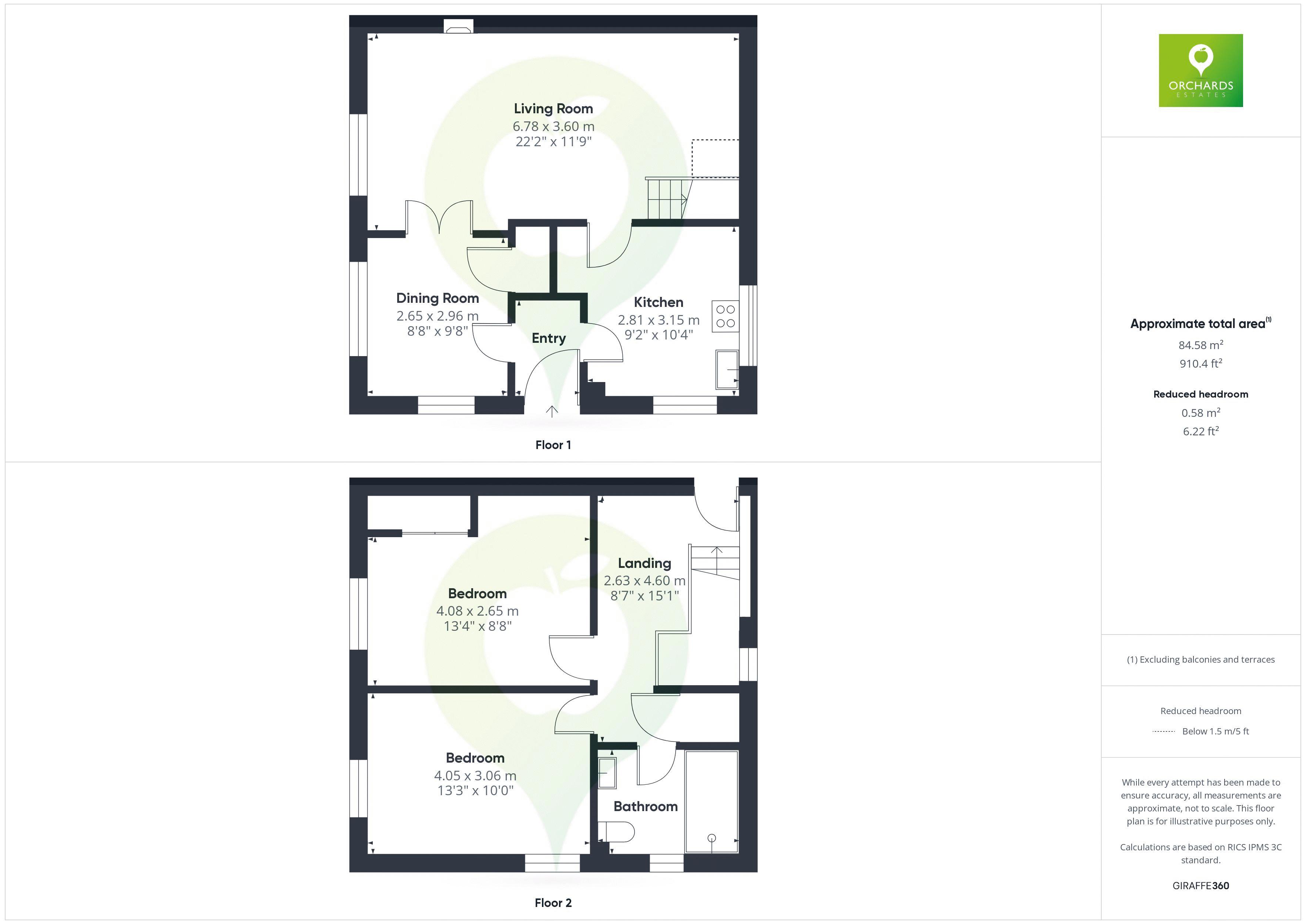 2 bed cottage for sale in Lower Street, Merriott - Property floorplan