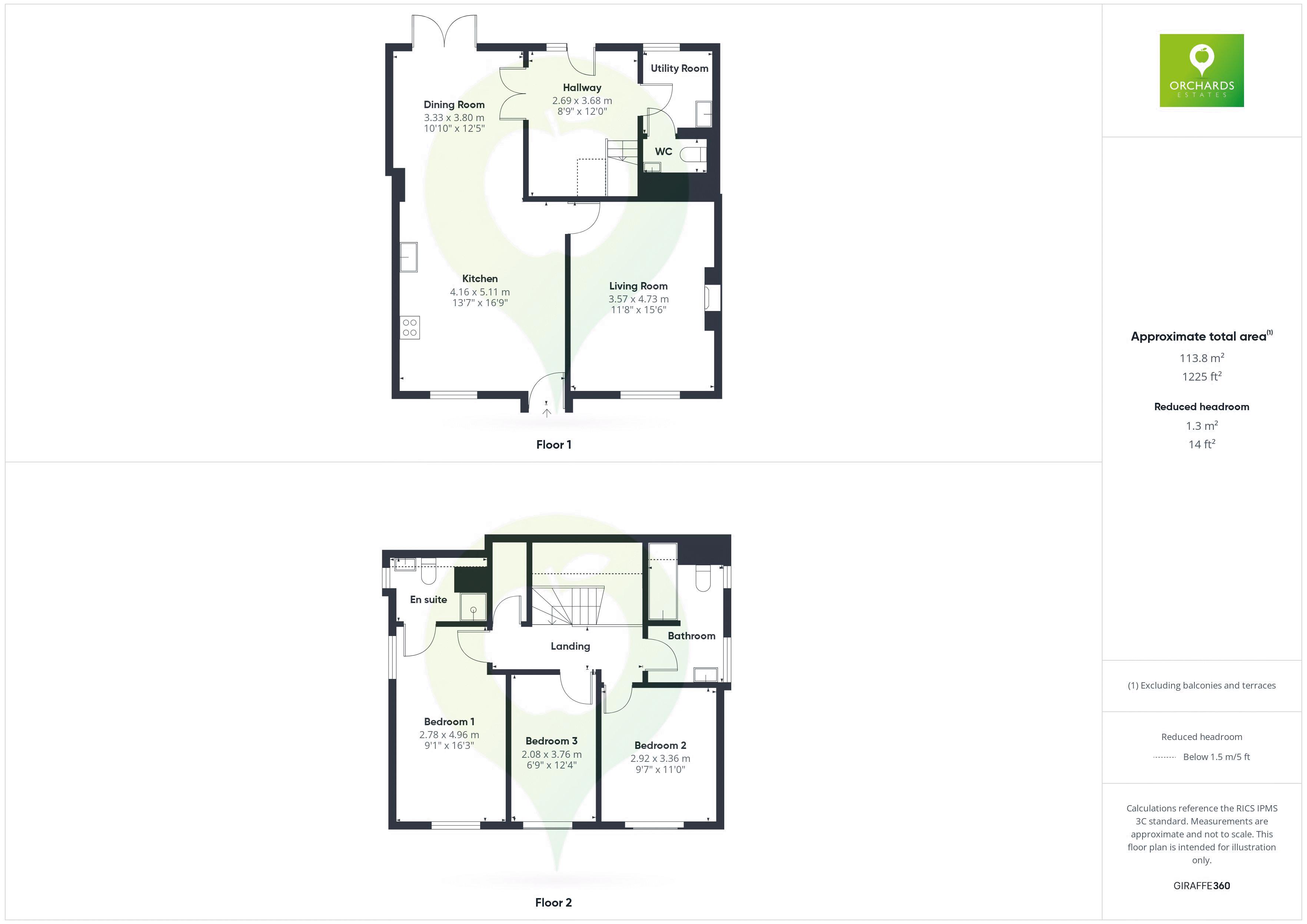 3 bed house to rent in Silver Street, Martock - Property floorplan