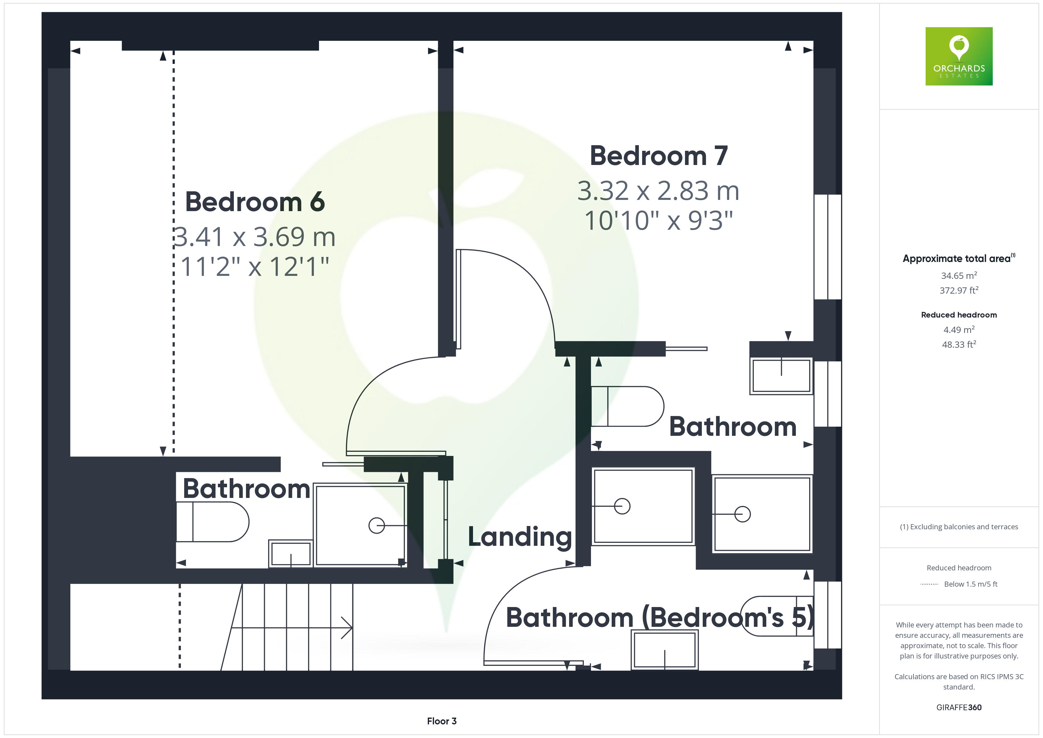 1 bed to rent in Sherborne Road, Yeovil - Property floorplan