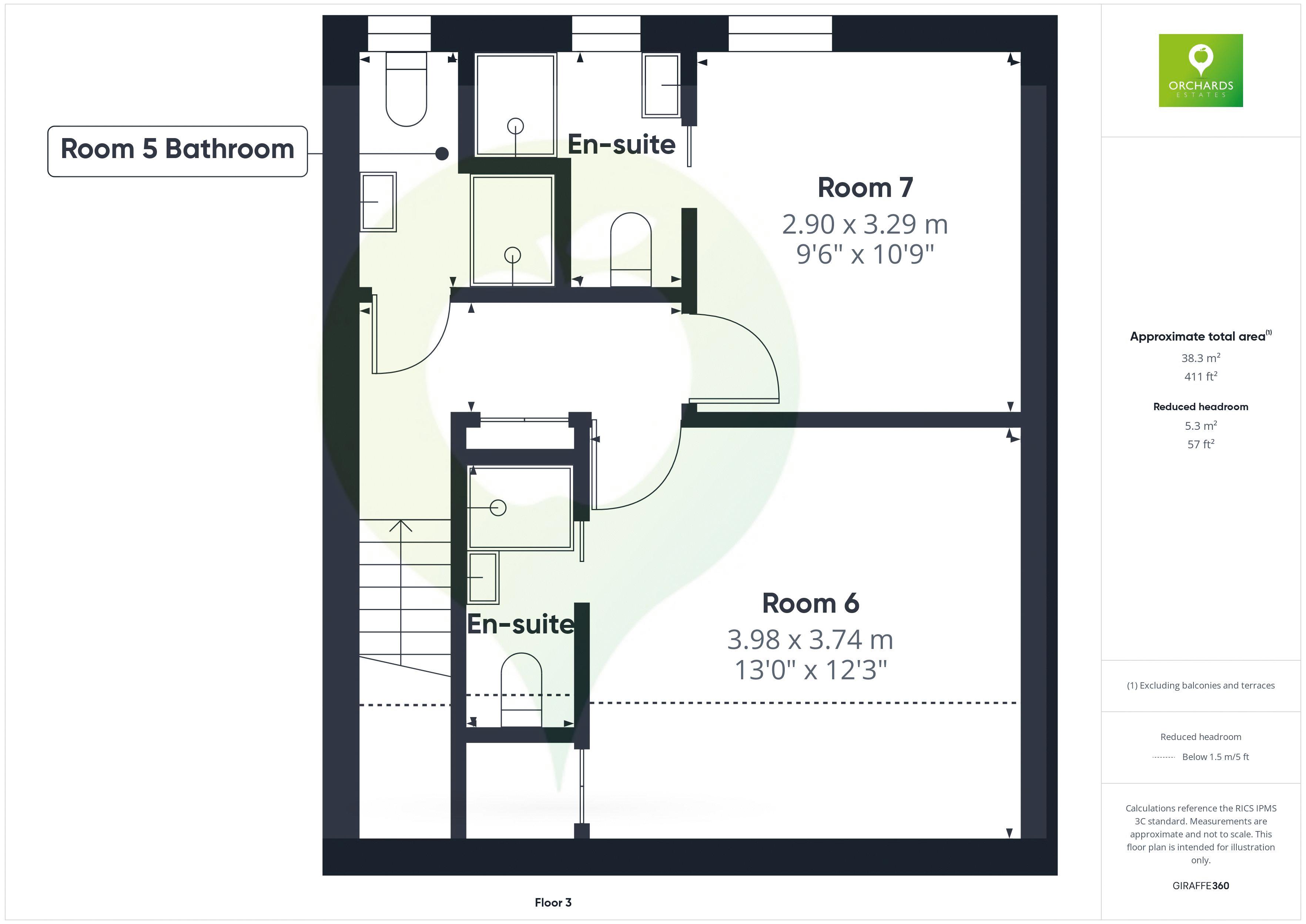 1 bed to rent in Sherborne Road, Yeovil - Property floorplan
