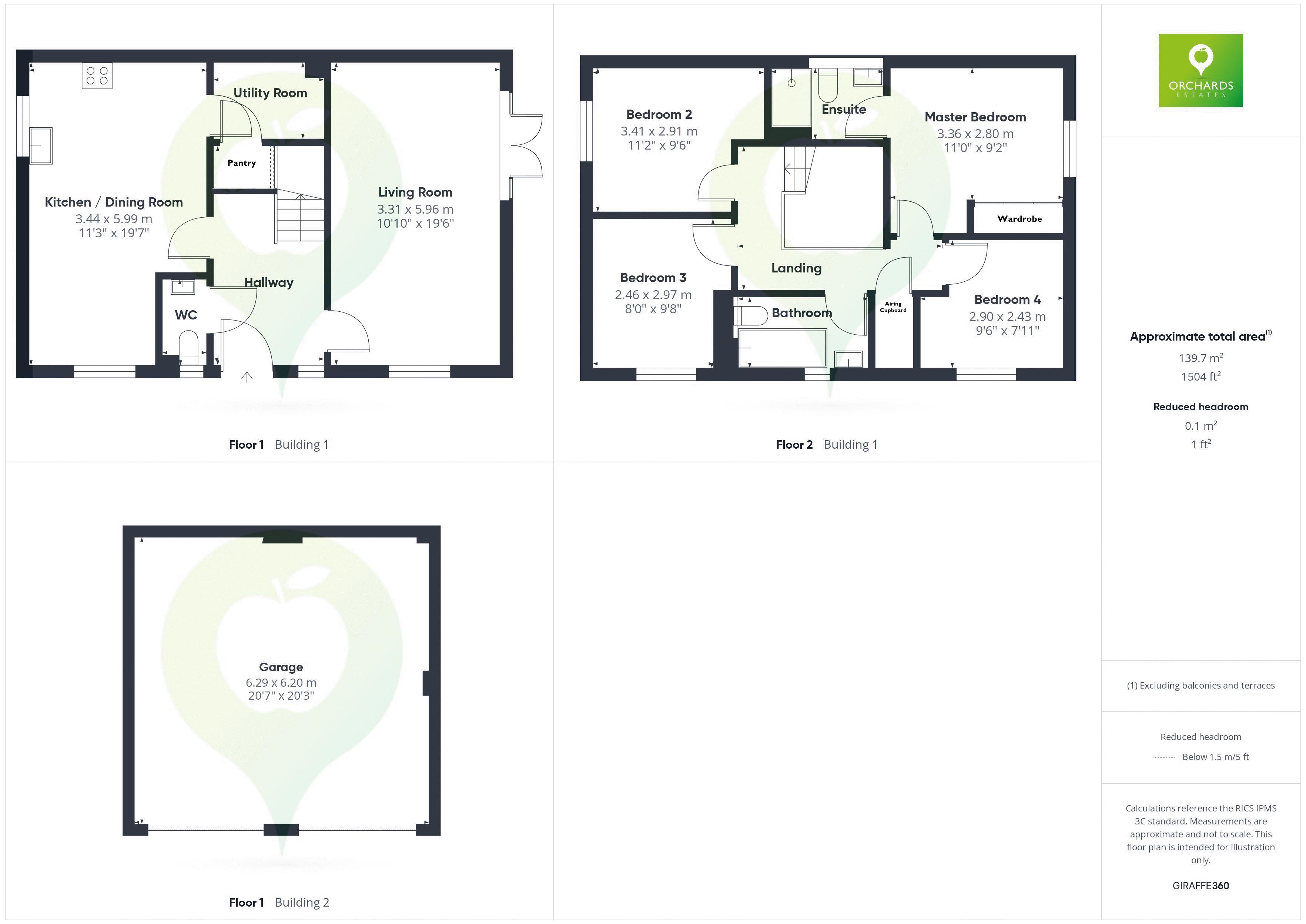 4 bed house for sale in Morley Road, Stoke-Sub-Hamdon - Property floorplan