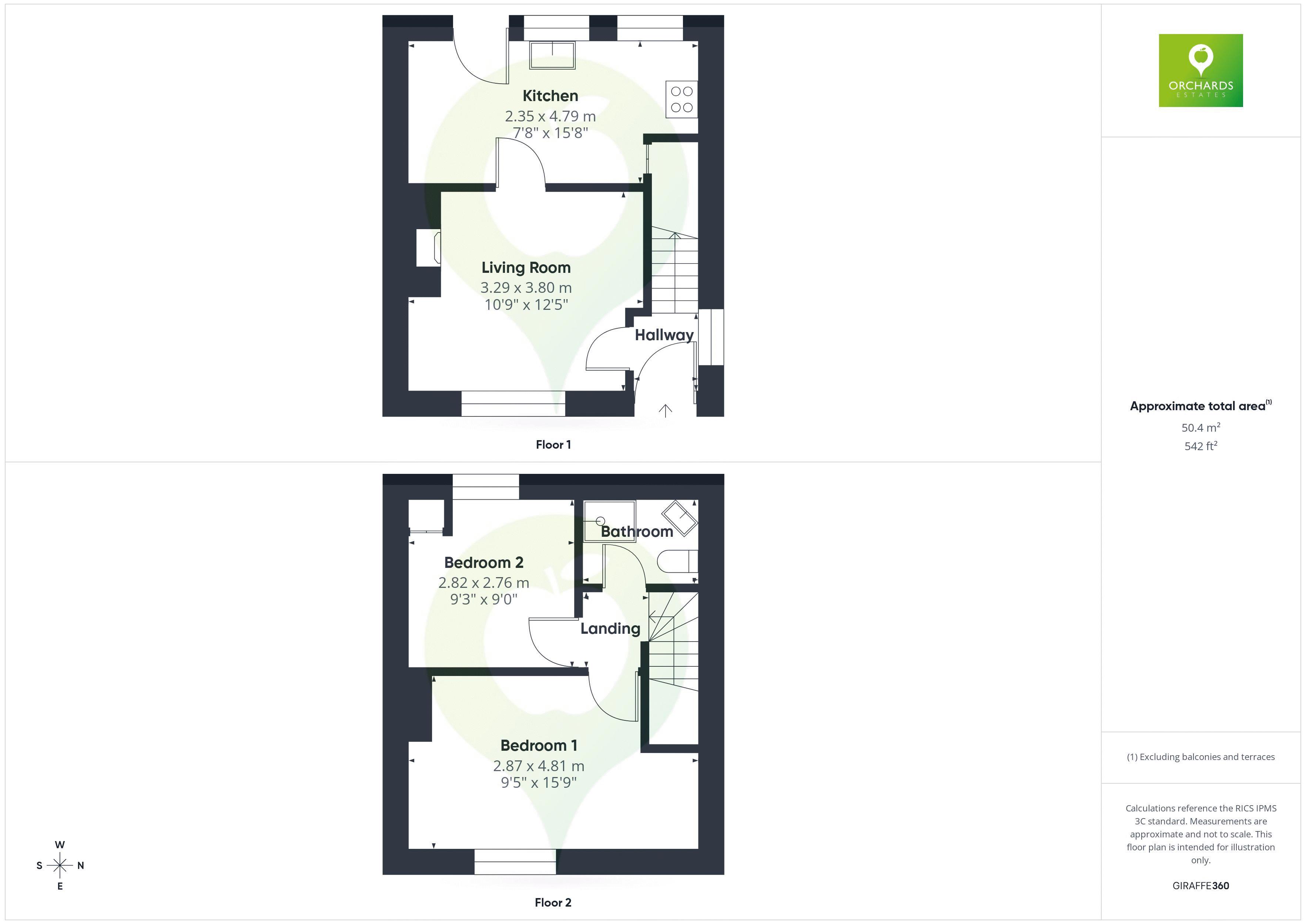 2 bed cottage for sale in Middle Street, Shepton Beauchamp - Property floorplan