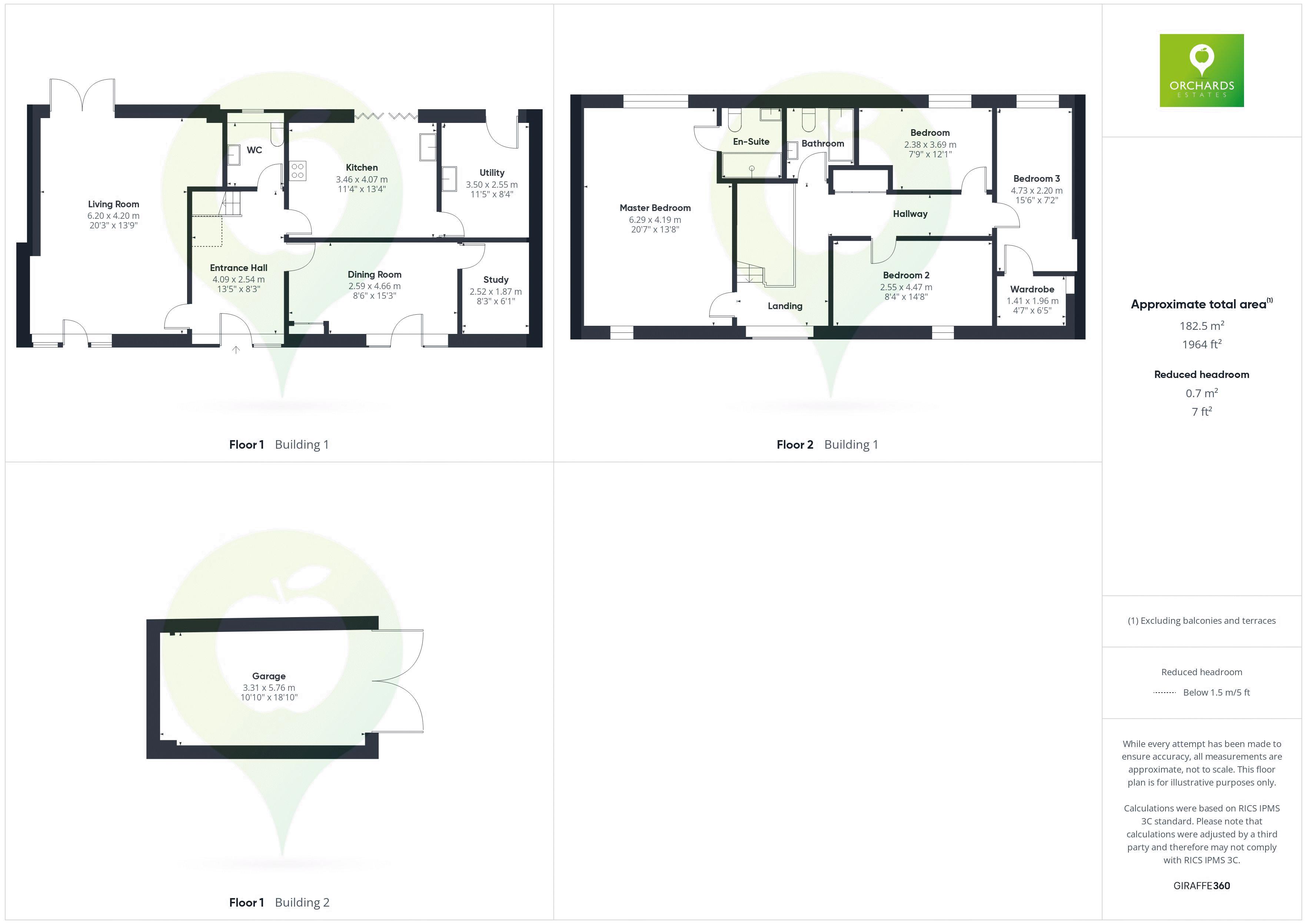 4 bed barn for sale, Yeabridge - Property floorplan