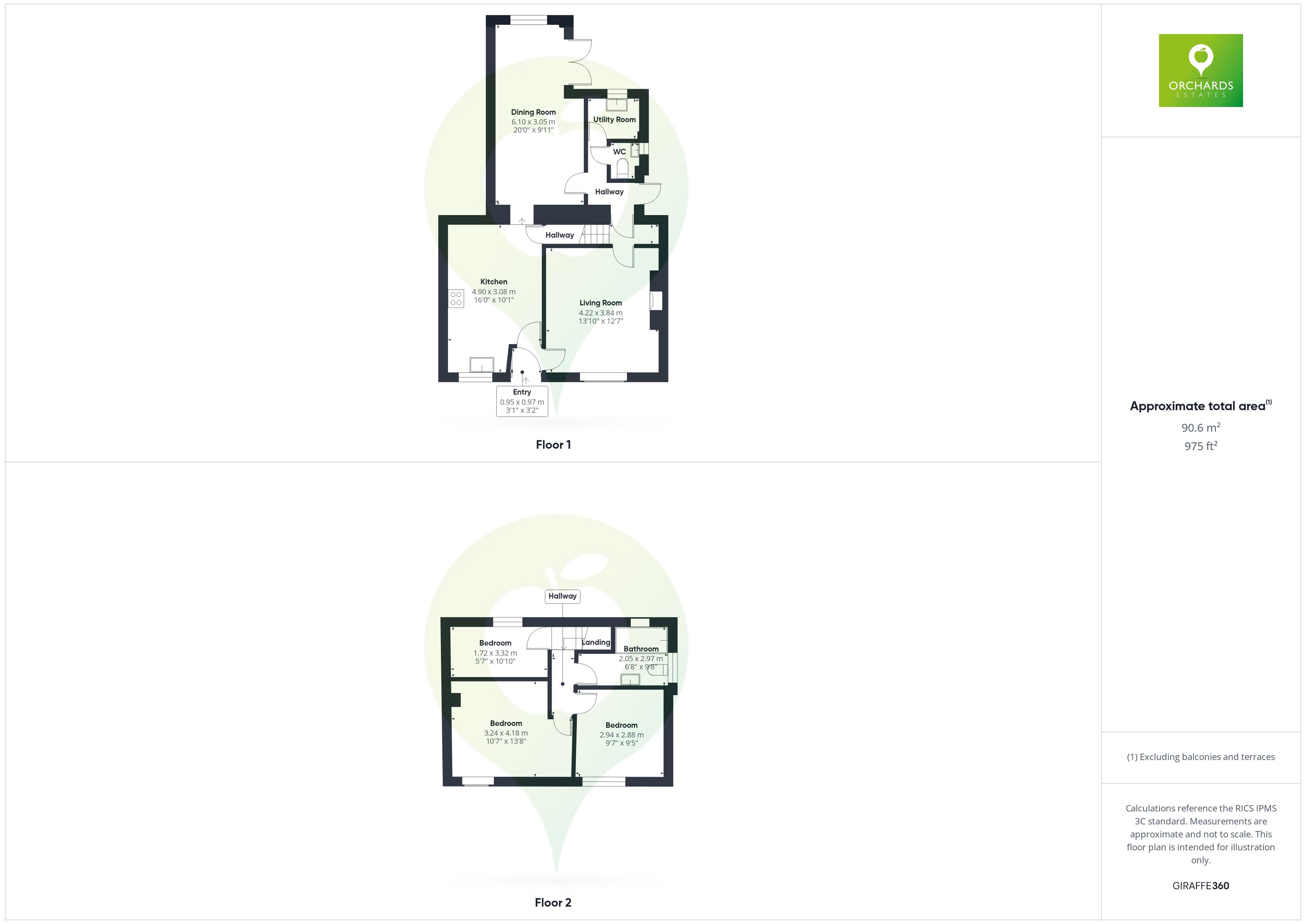 3 bed cottage for sale in Shiremoor Hill, Merriott - Property floorplan