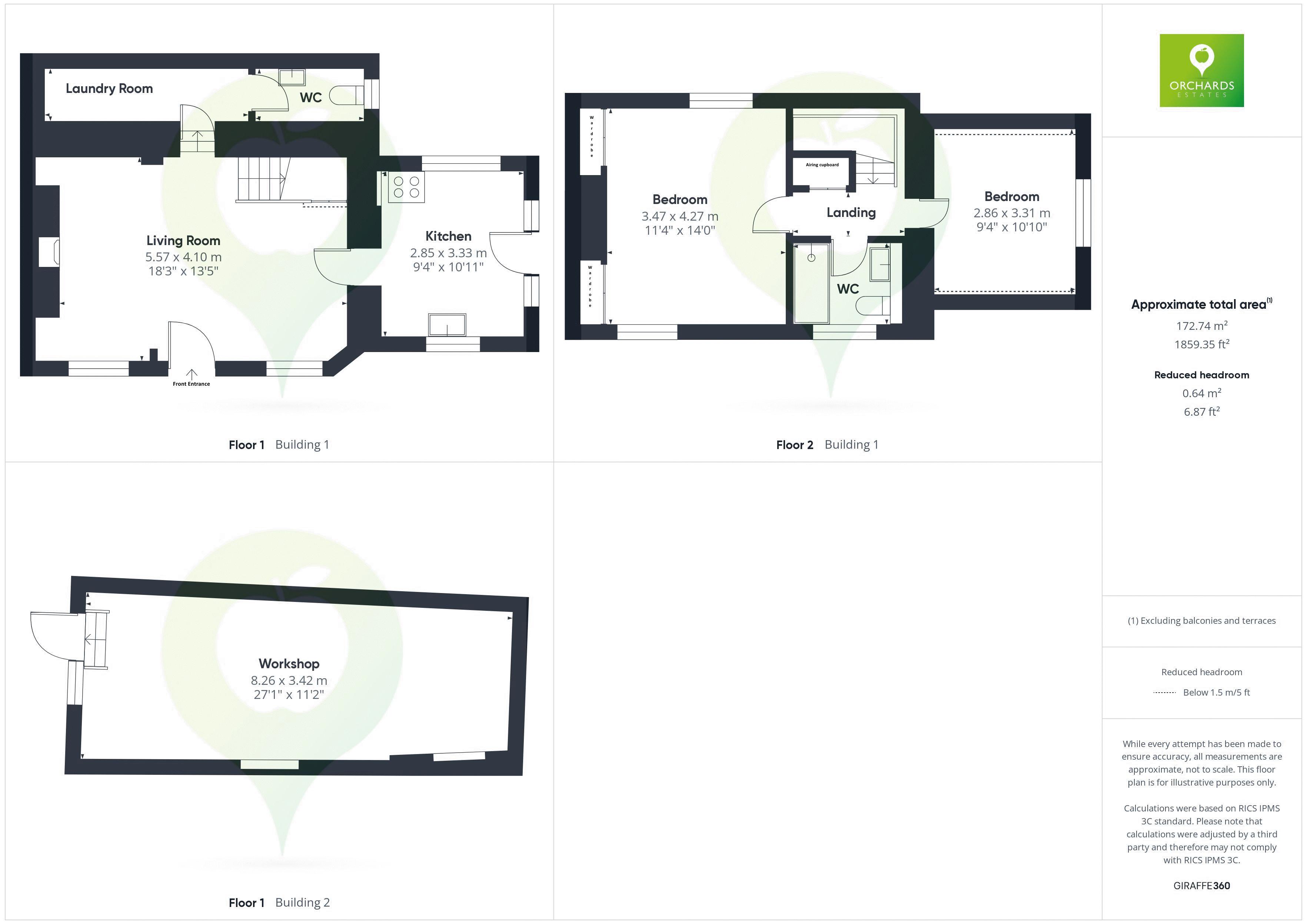 2 bed cottage for sale in Duckpool Lane, West Chinnock - Property floorplan
