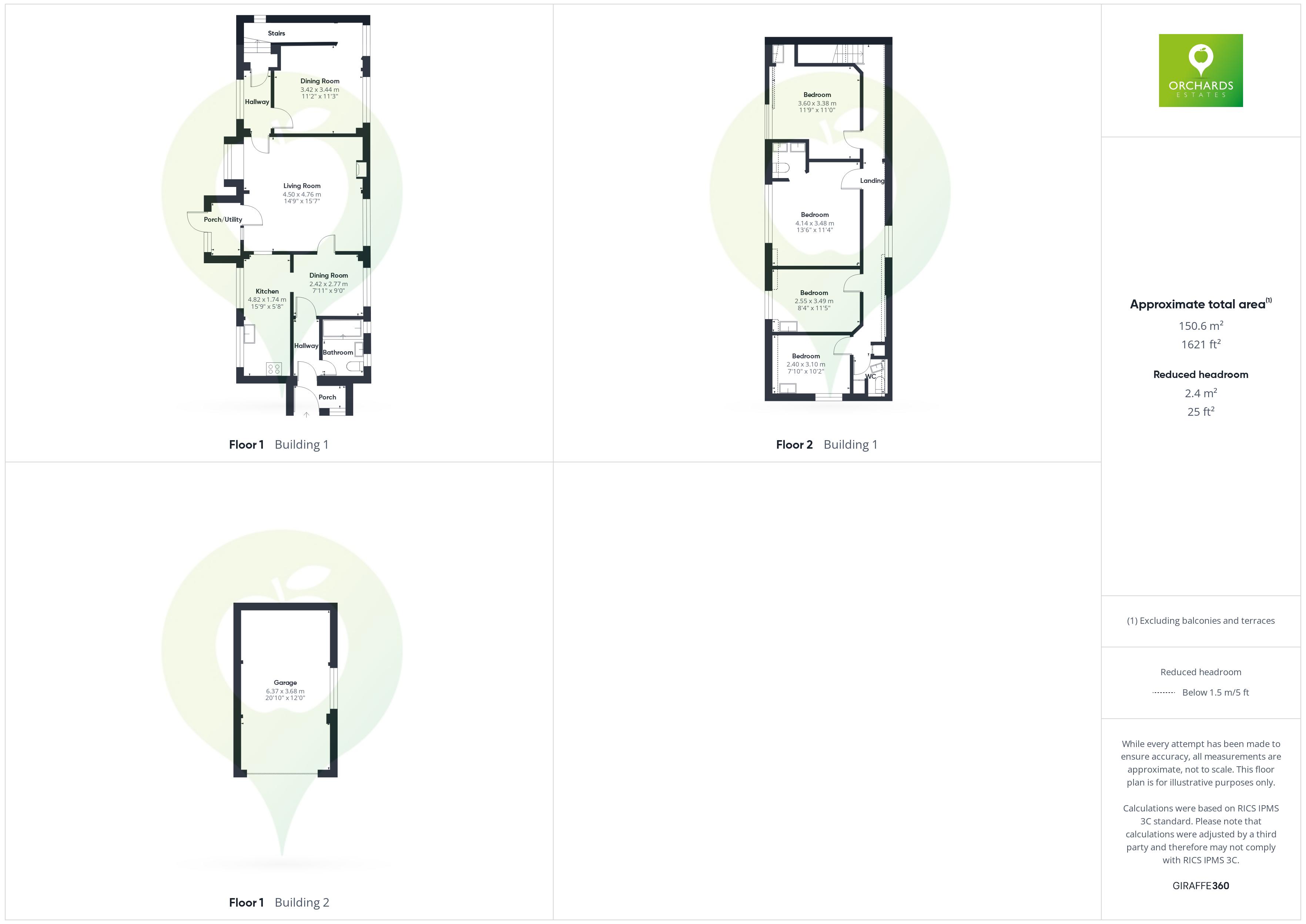 4 bed house for sale in Dray Road, Higher Odcombe - Property floorplan