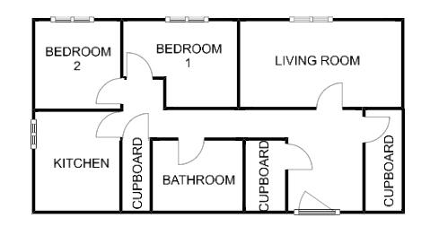 2 bed to rent in Gooseacre Lane, West Coker - Property floorplan