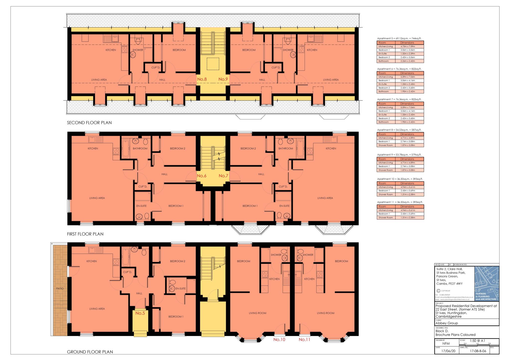 1 bed flat to rent in Hopbine Yard, East Street, St Ives - Property Floorplan