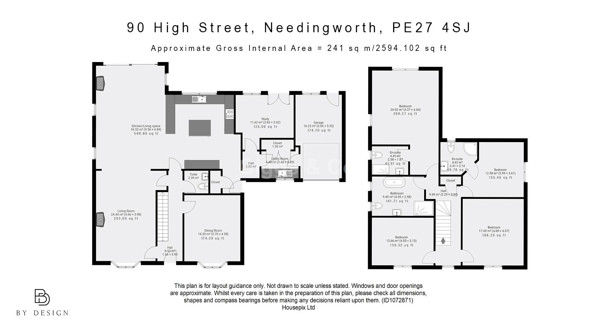 4 bed detached house to rent in High Street, St Ives 19