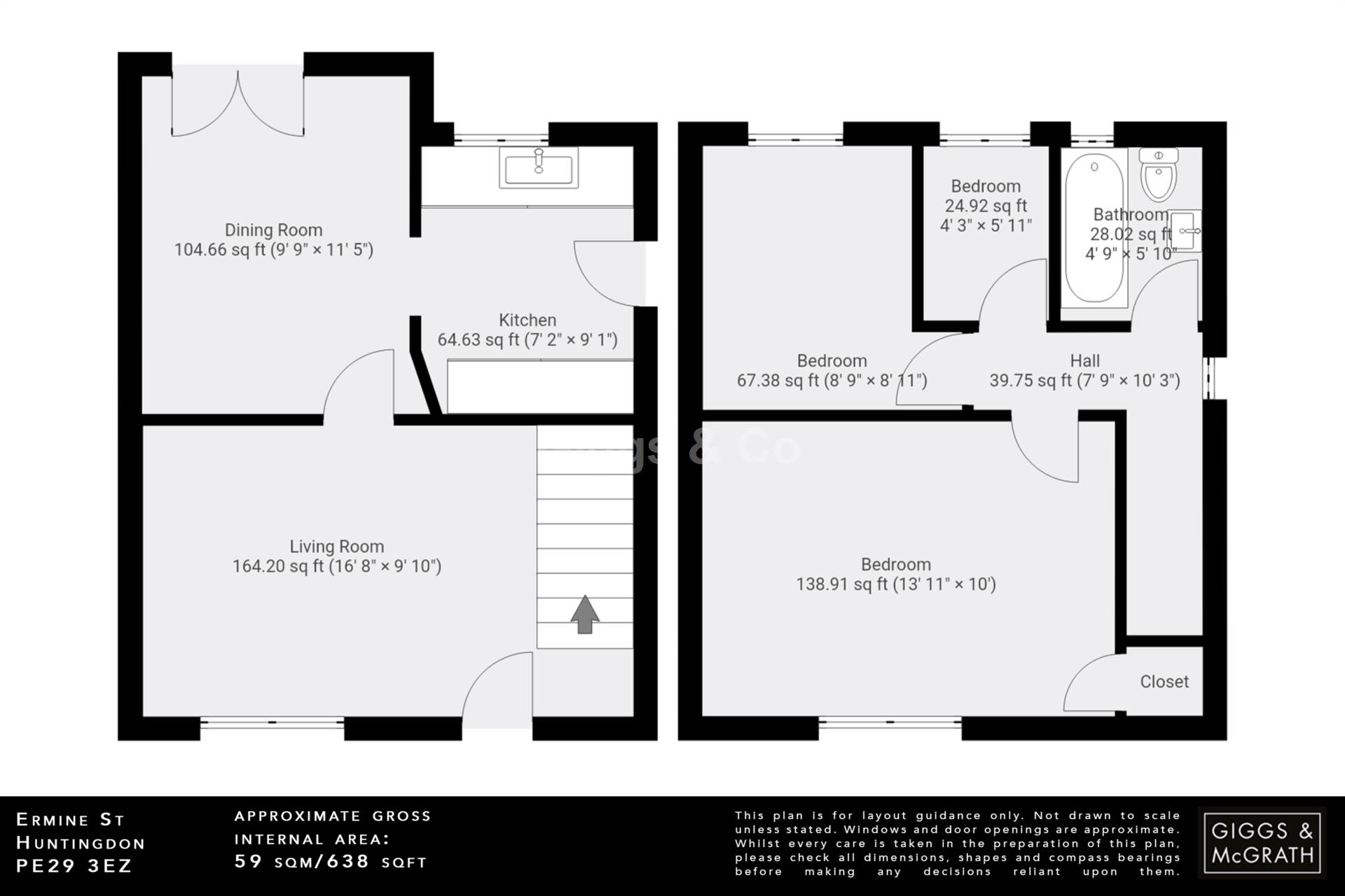 2 bed semi-detached house to rent in Ermine Street, Huntingdon  - Property Image 13