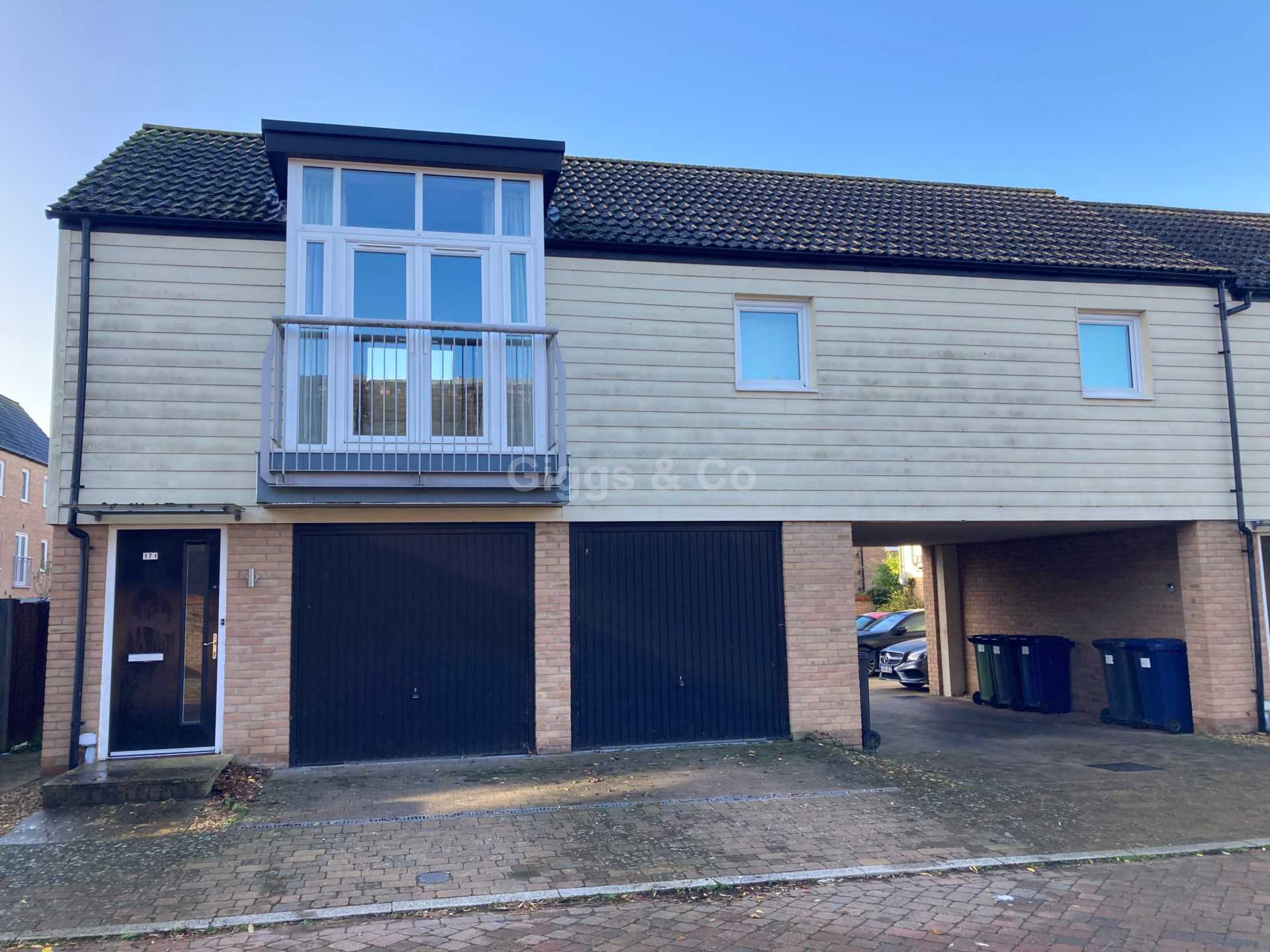 2 bed coach house to rent in Samuel Jones Crescent, Little Paxton, St Neots, PE19