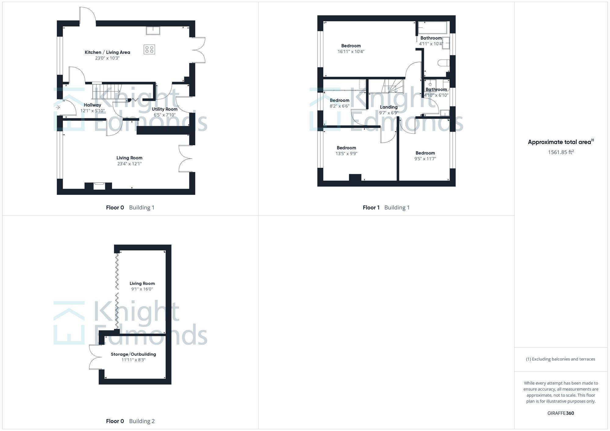 4 bed house for sale in Chamberlain Avenue, Maidstone - Property floorplan