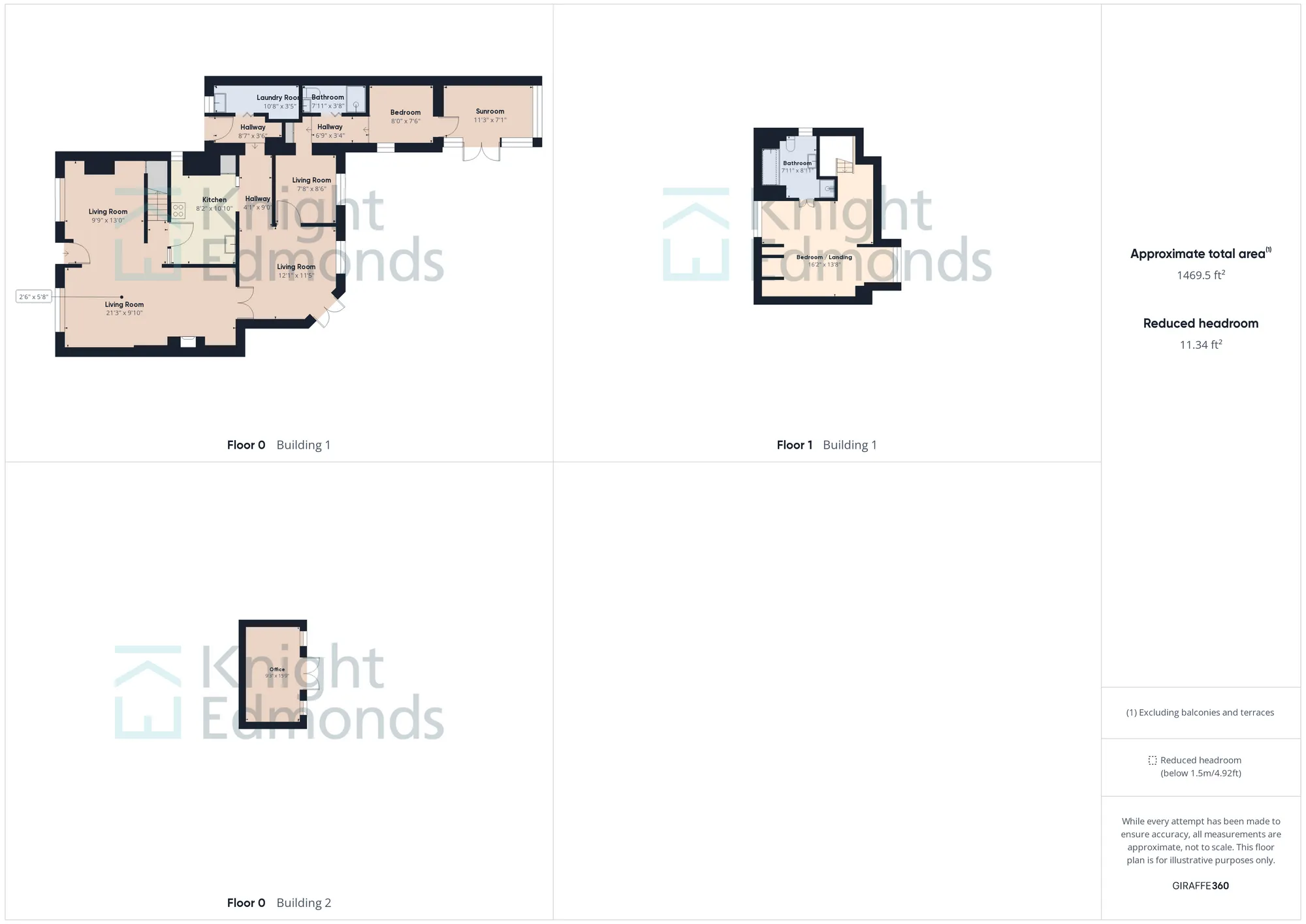 2 bed semi-detached house for sale in Pilgrims Way, Maidstone - Property floorplan