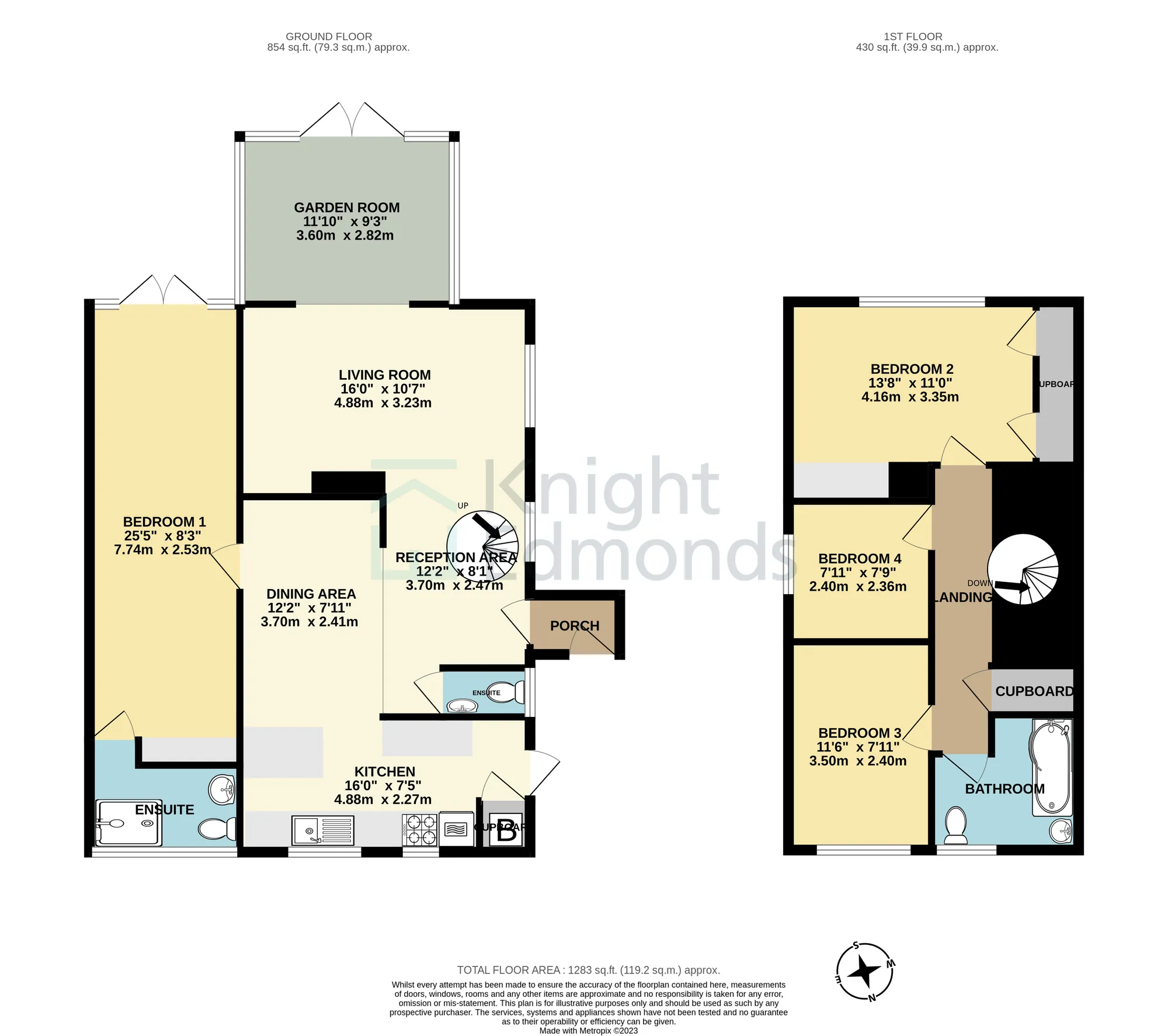 4 bed detached house for sale in Lower Road, Maidstone - Property Floorplan